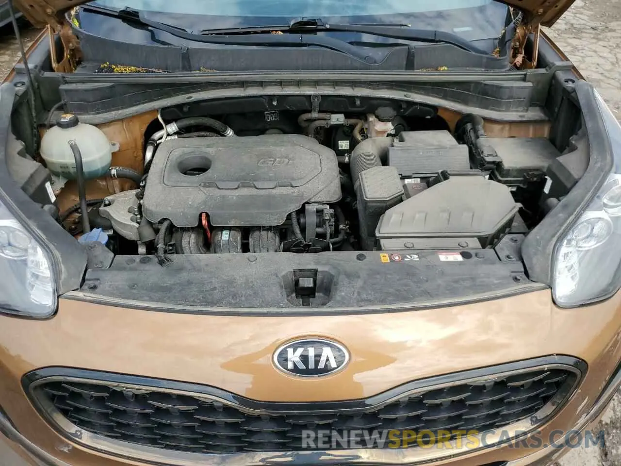 12 fotografías del automóvil dañado KNDP6CAC2L7733203 KIA SPORTAGE 2020