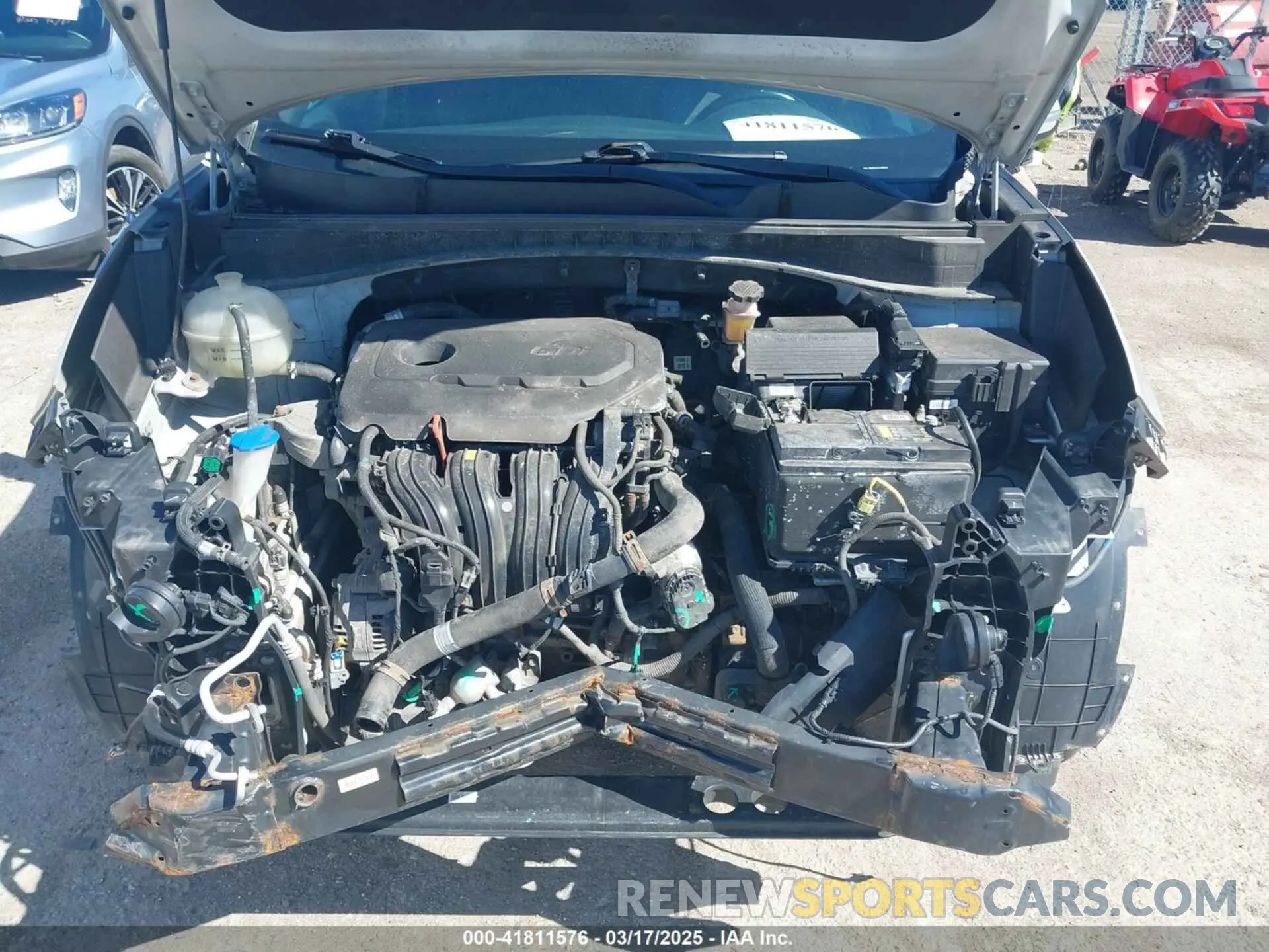 10 fotografías del automóvil dañado KNDP6CAC3L7656714 KIA SPORTAGE 2020