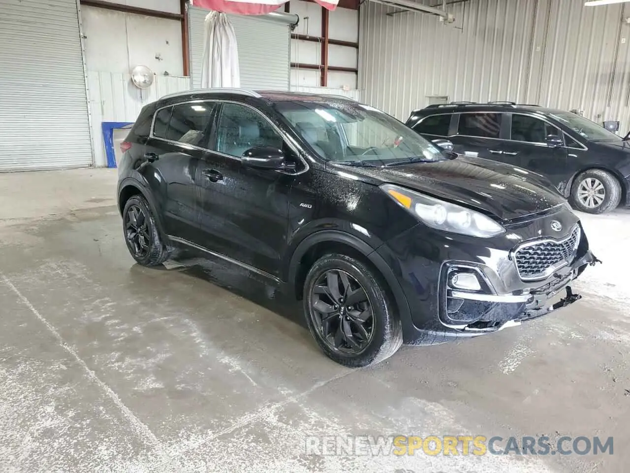4 fotografías del automóvil dañado KNDP6CAC5L7679217 KIA SPORTAGE 2020