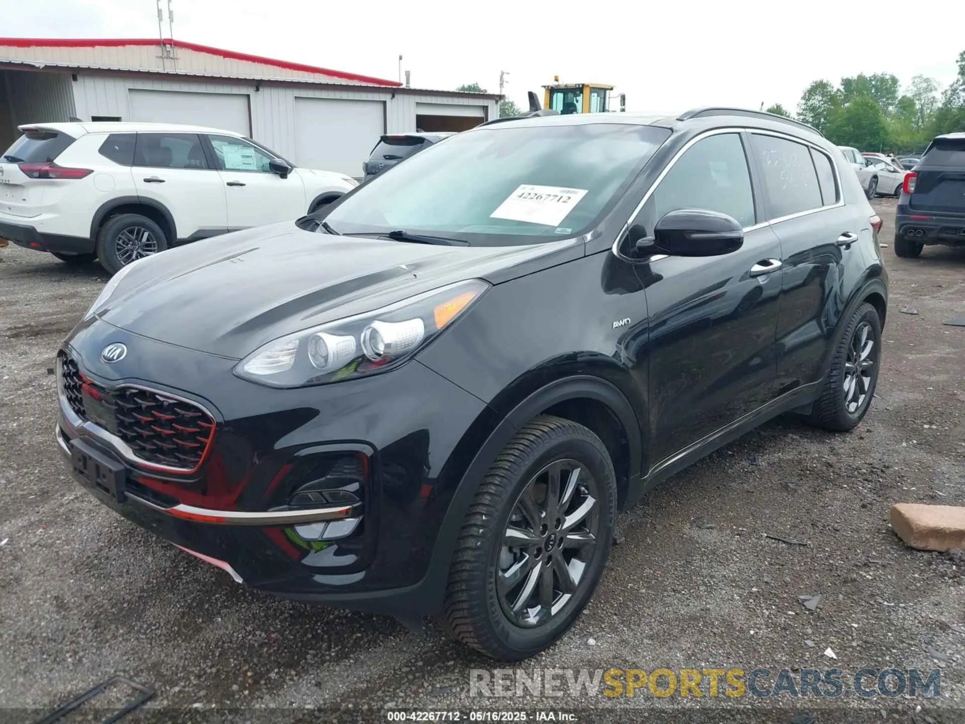 2 fotografías del automóvil dañado KNDP6CAC5L7683283 KIA SPORTAGE 2020