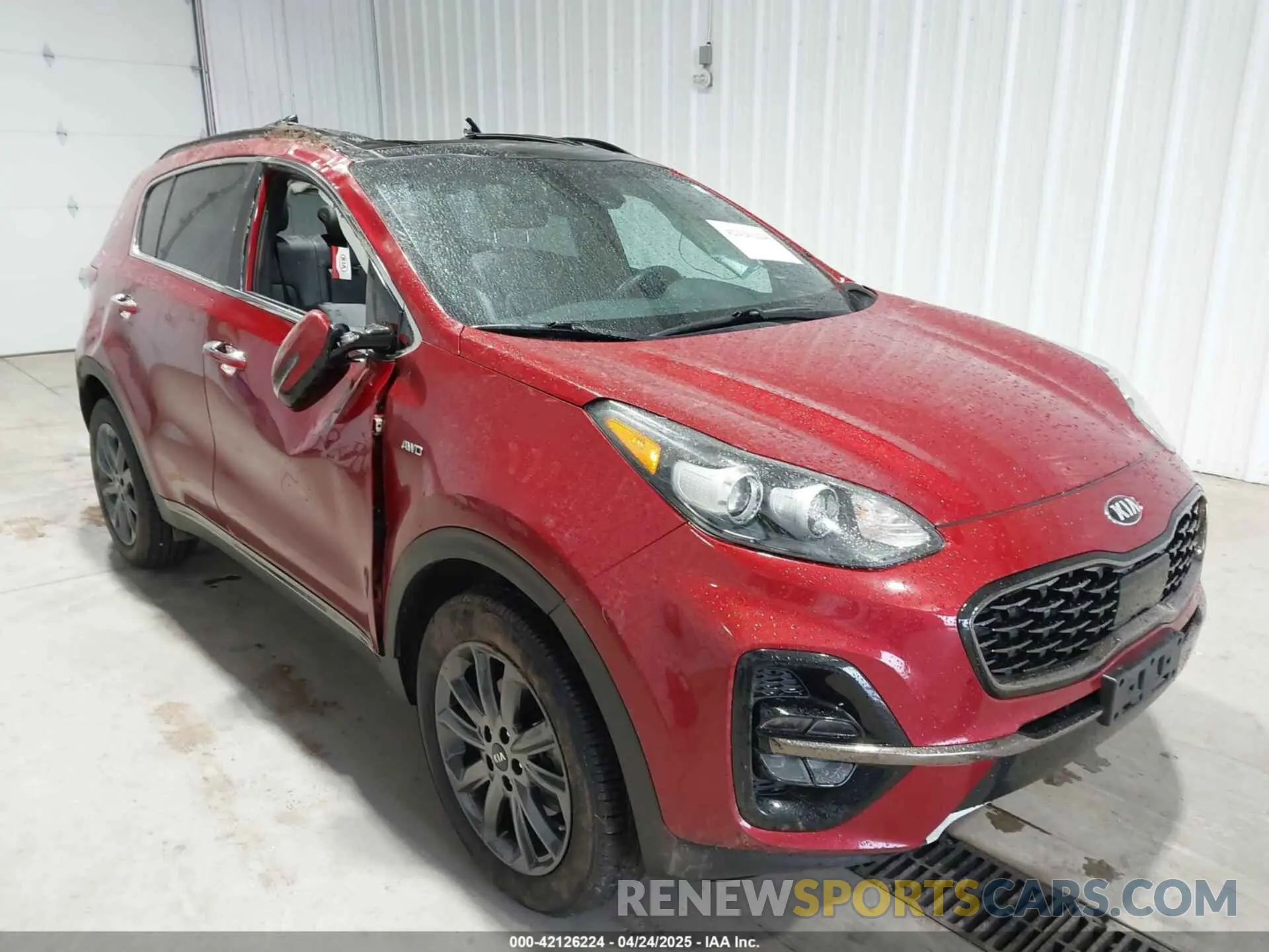 1 fotografías del automóvil dañado KNDP6CAC5L7726536 KIA SPORTAGE 2020