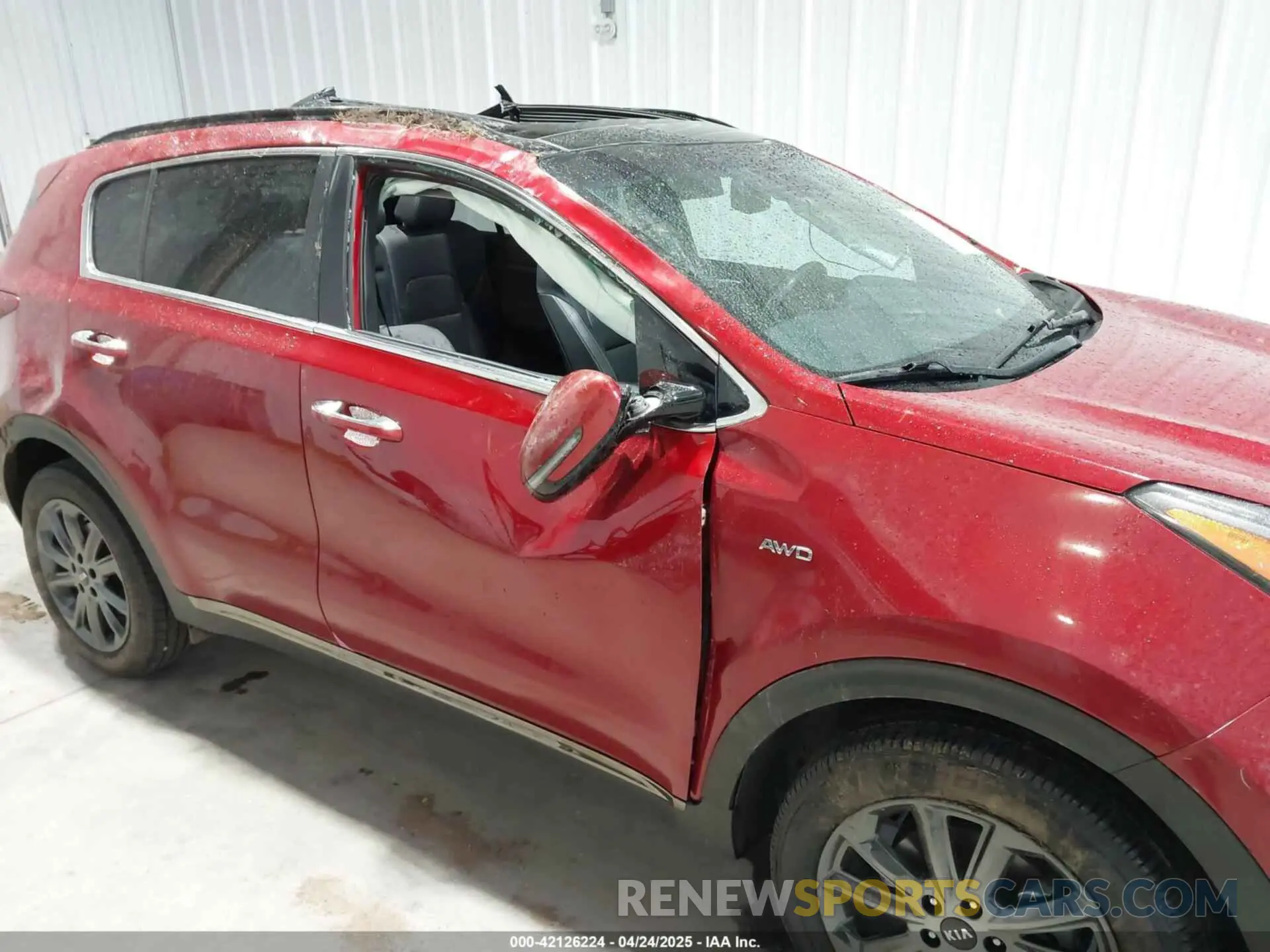 6 fotografías del automóvil dañado KNDP6CAC5L7726536 KIA SPORTAGE 2020