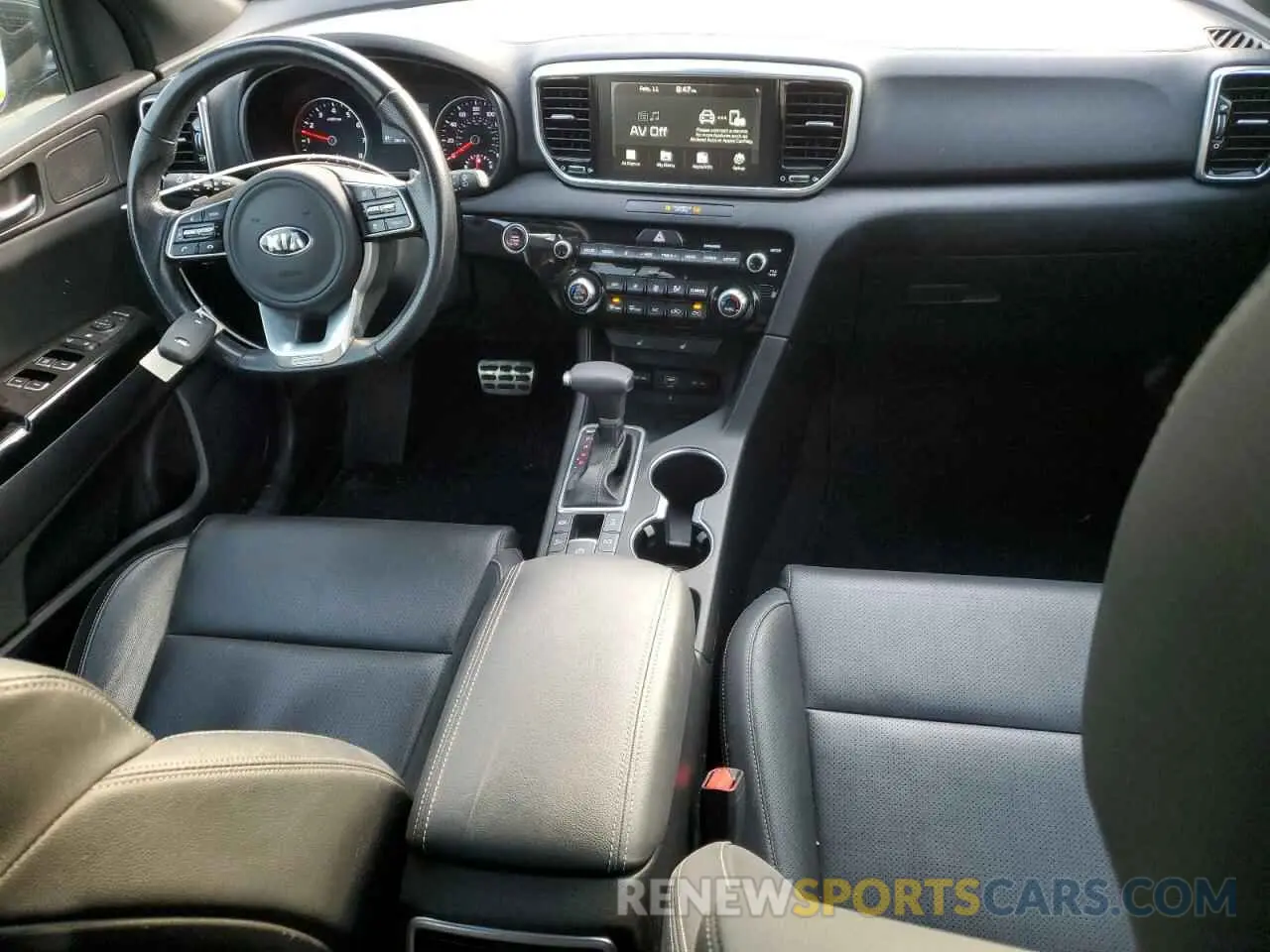 8 fotografías del automóvil dañado KNDP6CAC7L7730166 KIA SPORTAGE 2020