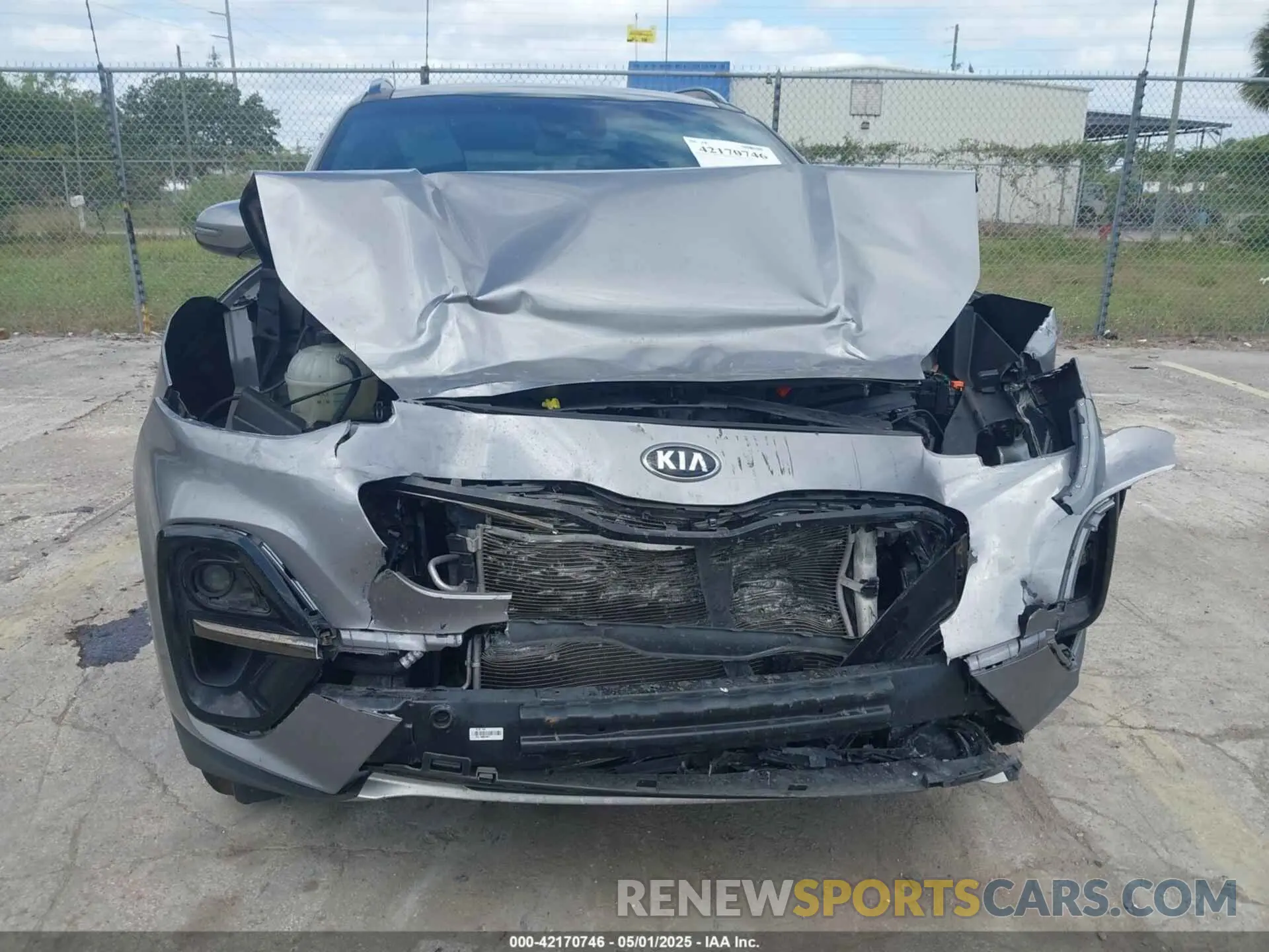 6 fotografías del automóvil dañado KNDP6CAC8L7746389 KIA SPORTAGE 2020