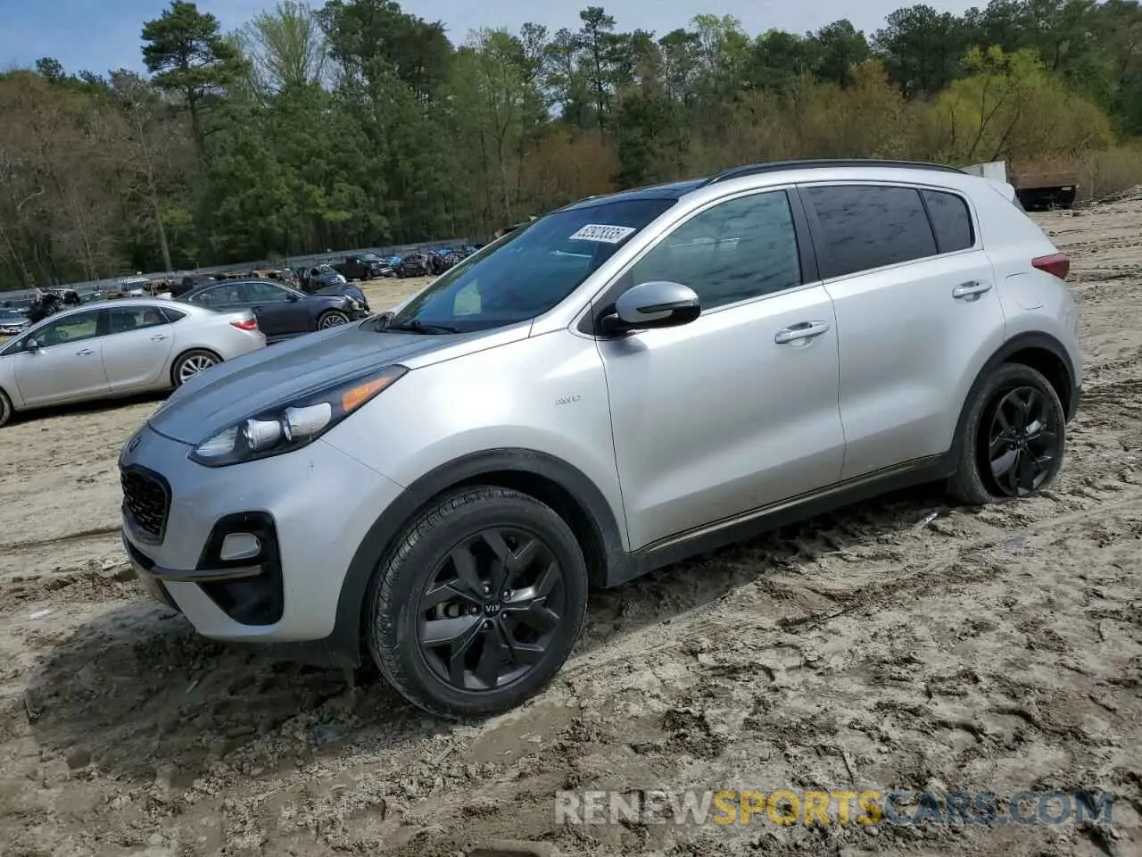 1 fotografías del automóvil dañado KNDP6CAC8L7746456 KIA SPORTAGE 2020