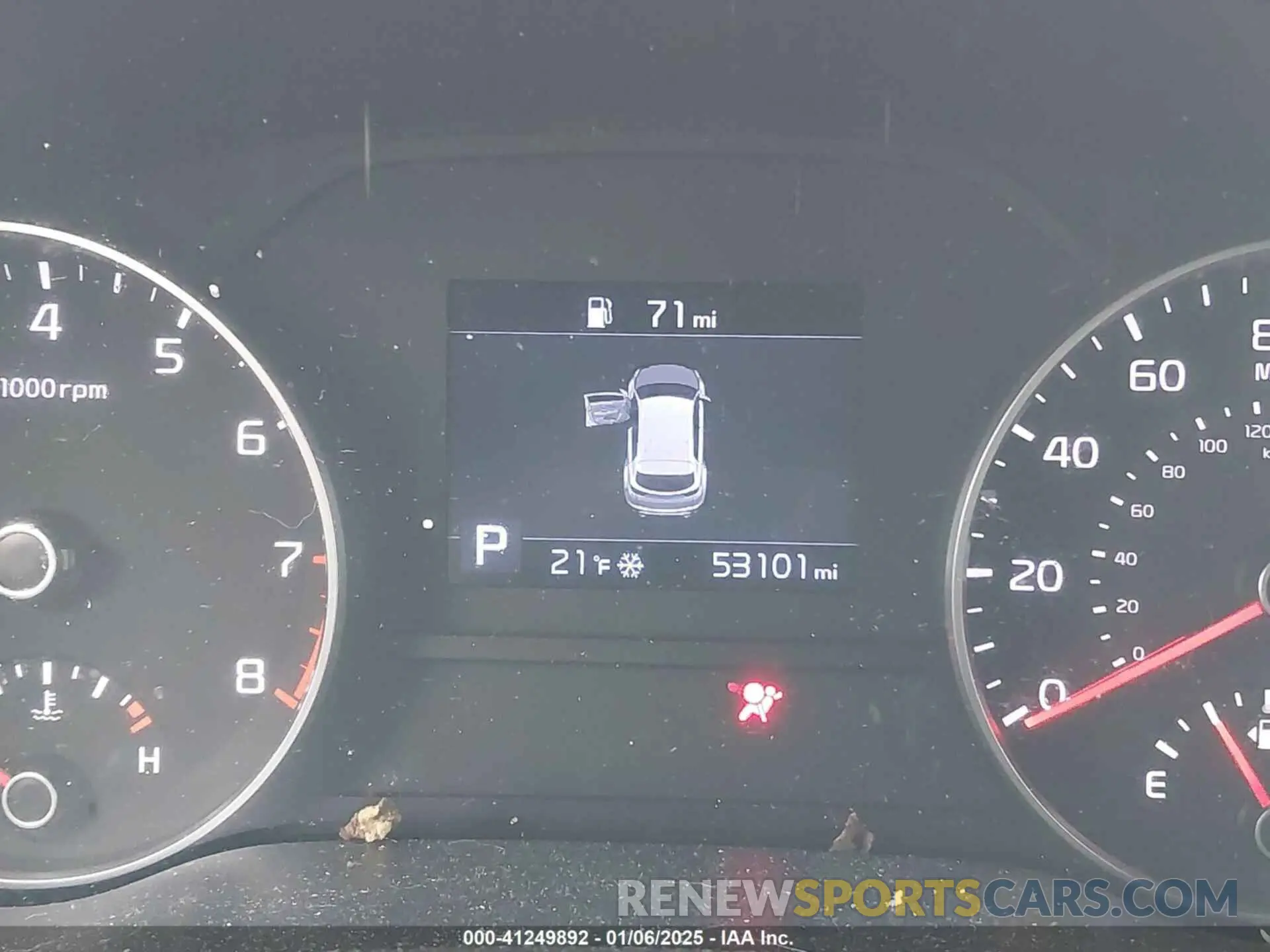 7 fotografías del automóvil dañado KNDP6CAC8L7757800 KIA SPORTAGE 2020
