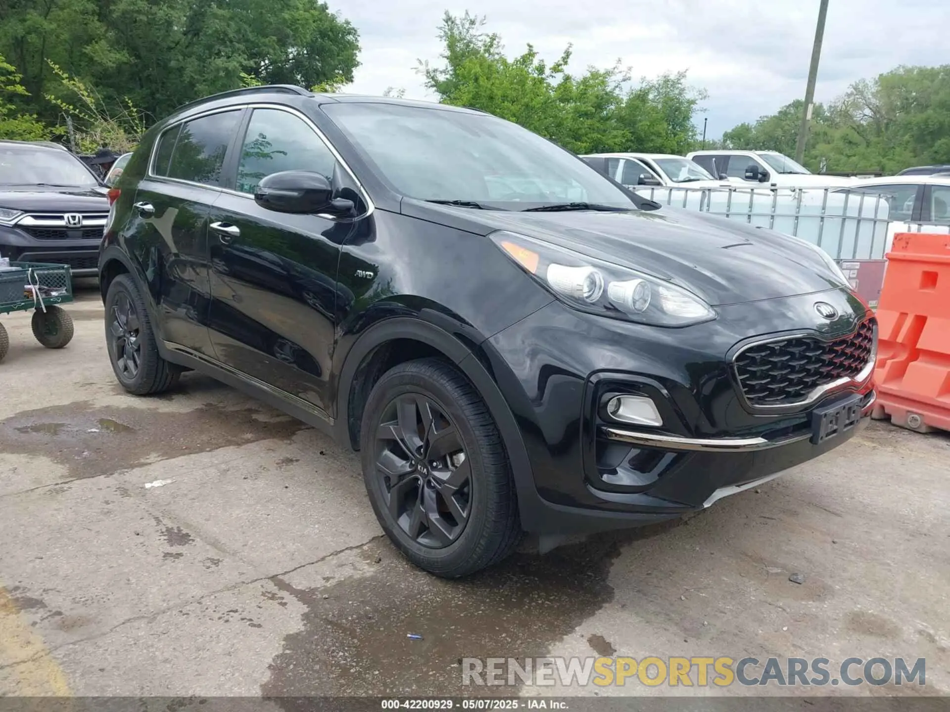 1 fotografías del automóvil dañado KNDP6CAC8L7762897 KIA SPORTAGE 2020