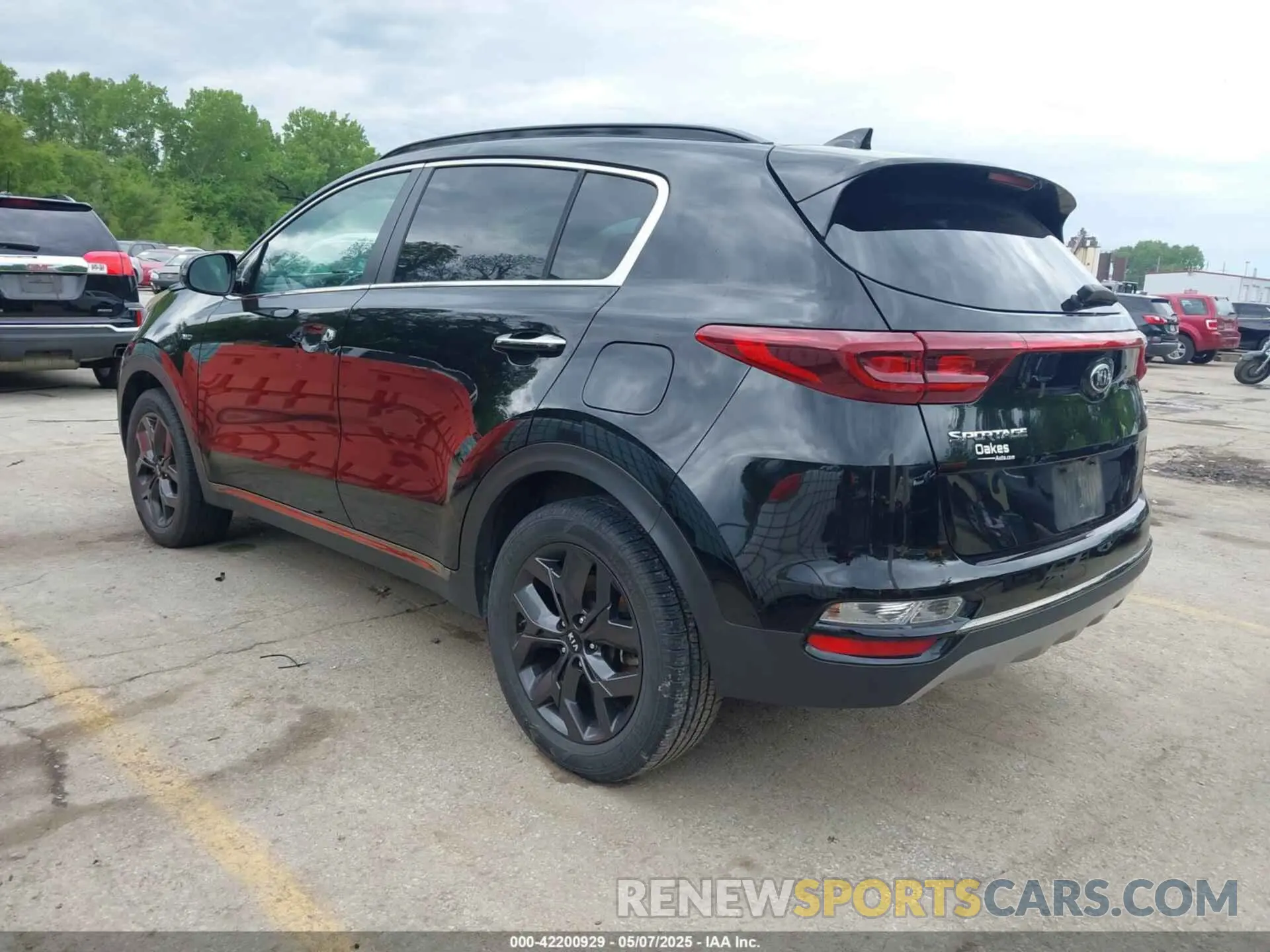 3 fotografías del automóvil dañado KNDP6CAC8L7762897 KIA SPORTAGE 2020