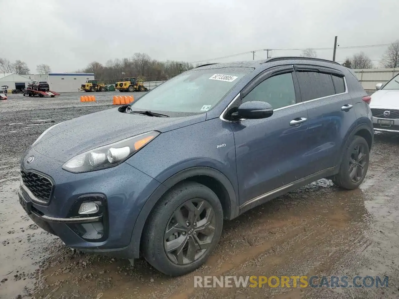 1 fotografías del automóvil dañado KNDP6CAC8L7797861 KIA SPORTAGE 2020
