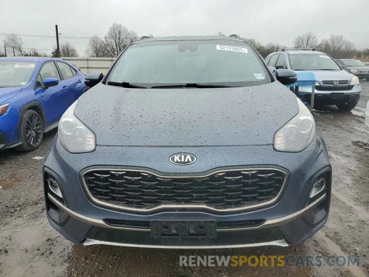 5 fotografías del automóvil dañado KNDP6CAC8L7797861 KIA SPORTAGE 2020