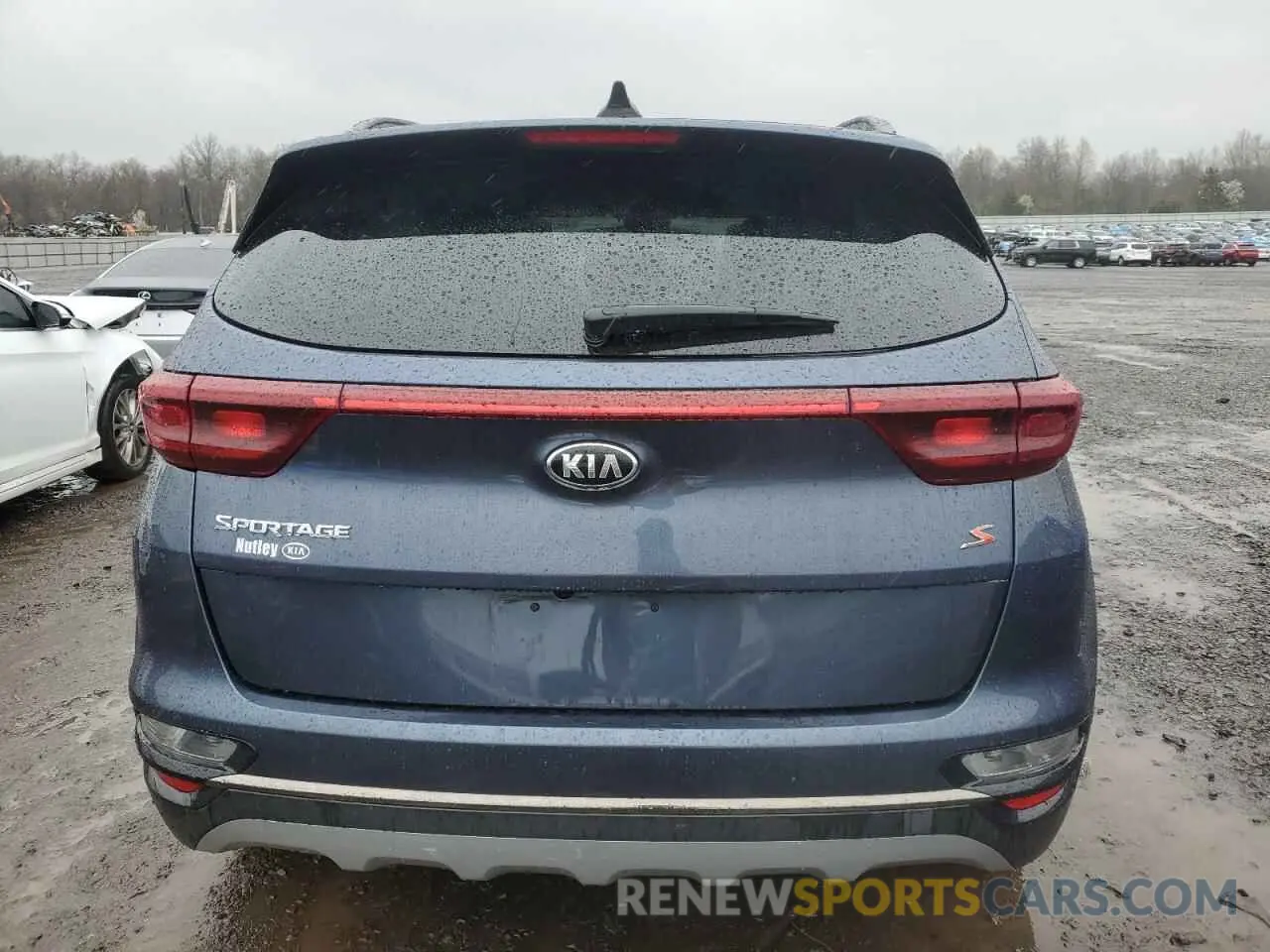 6 fotografías del automóvil dañado KNDP6CAC8L7797861 KIA SPORTAGE 2020