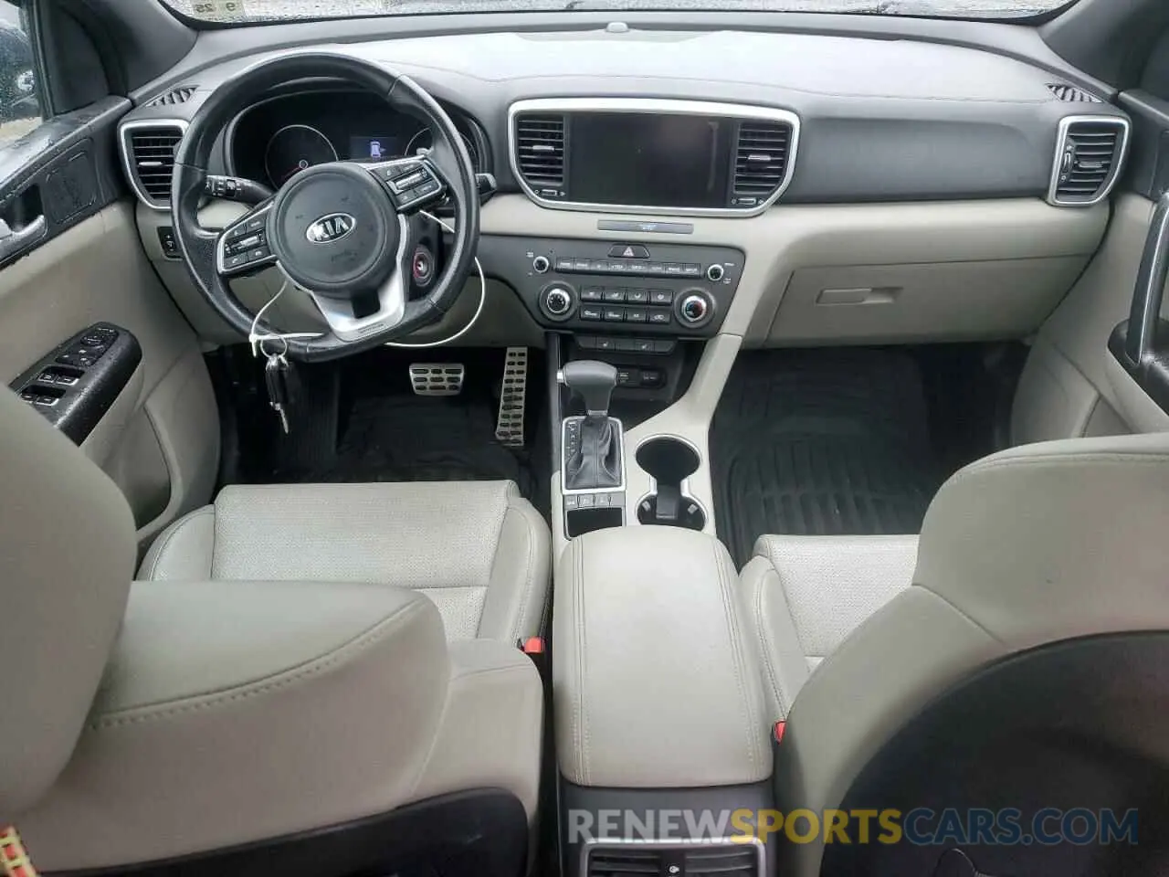 8 fotografías del automóvil dañado KNDP6CAC8L7797861 KIA SPORTAGE 2020