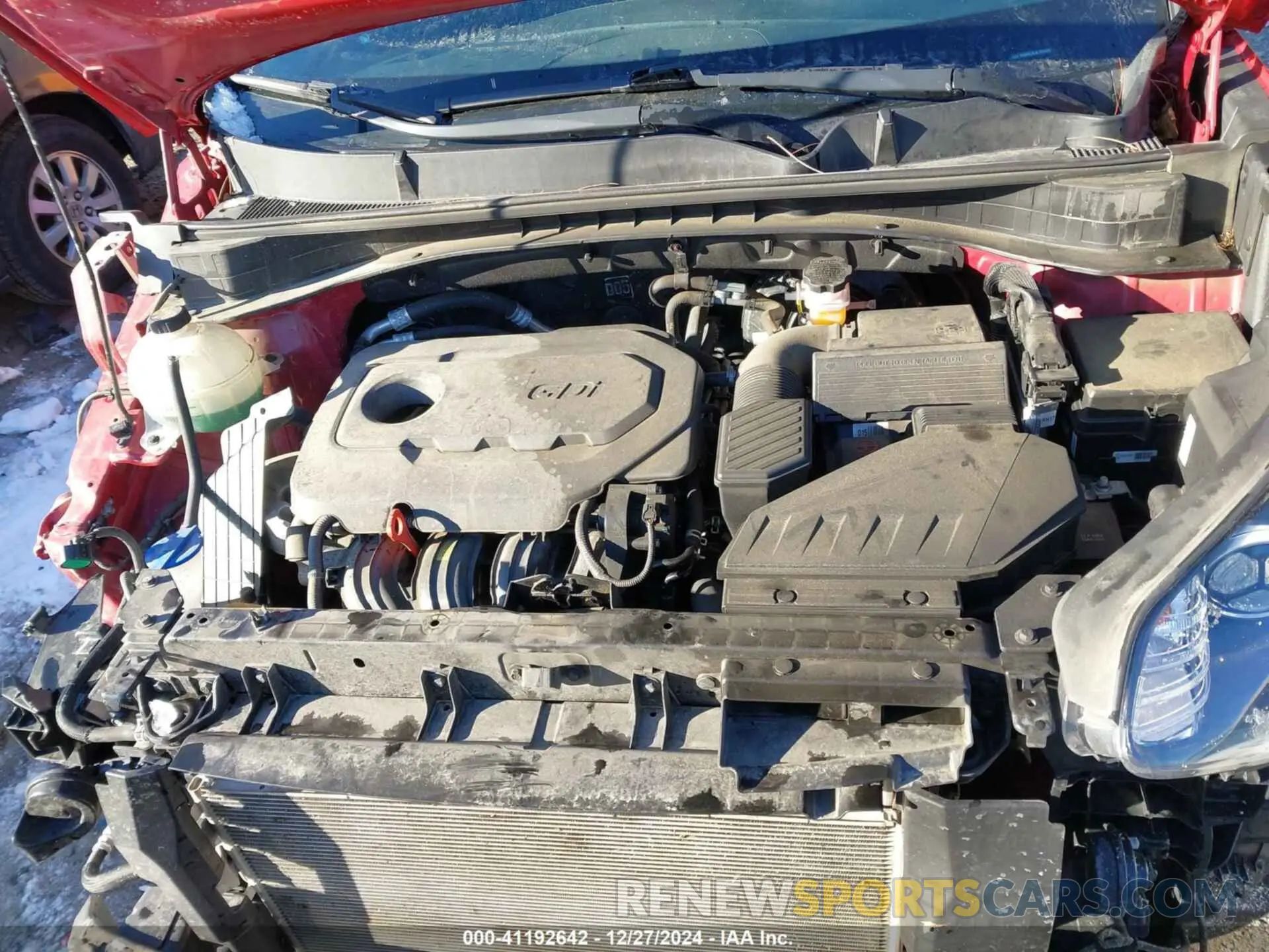10 fotografías del automóvil dañado KNDP6CAC8L7830325 KIA SPORTAGE 2020