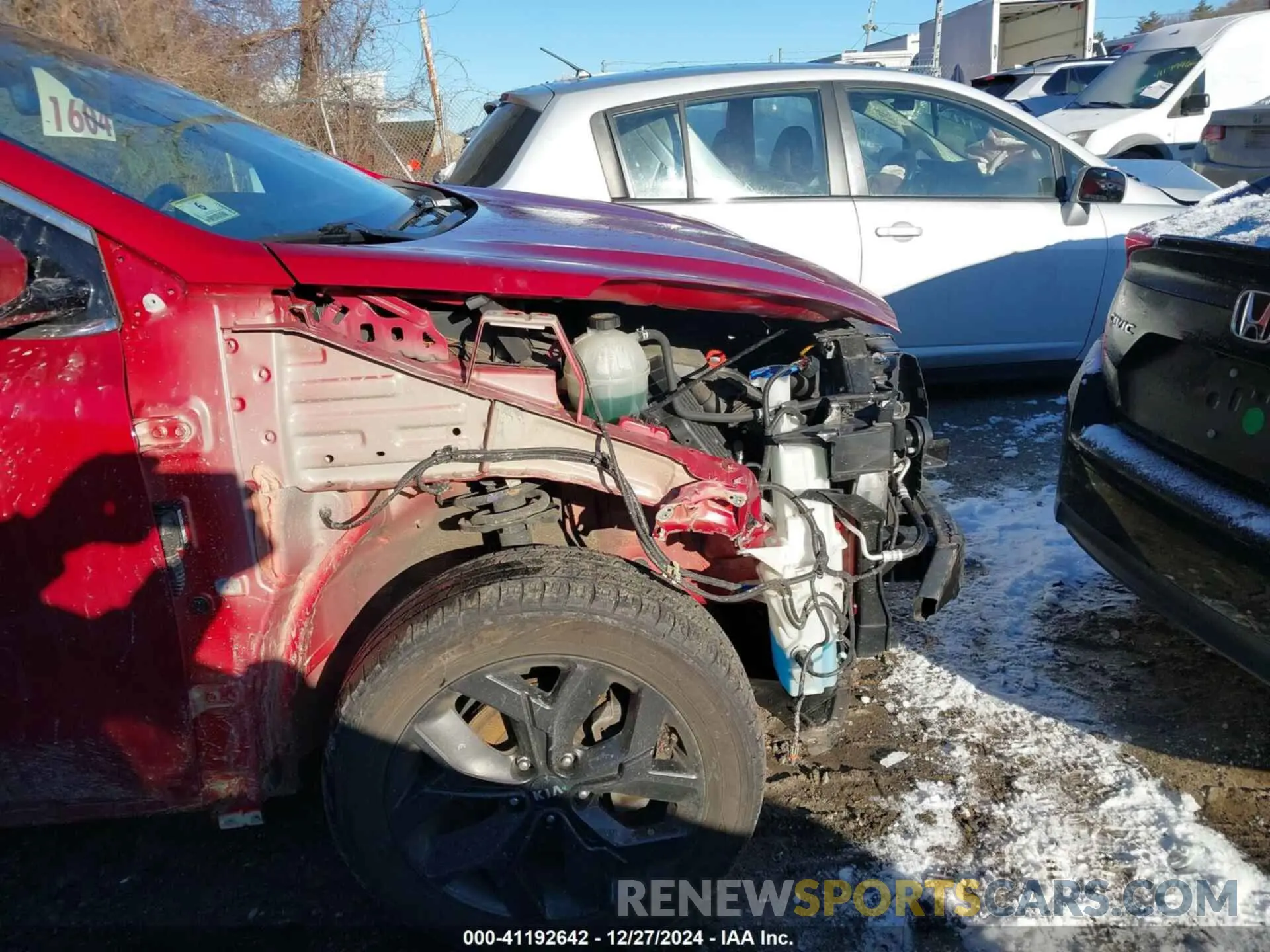 19 fotografías del automóvil dañado KNDP6CAC8L7830325 KIA SPORTAGE 2020