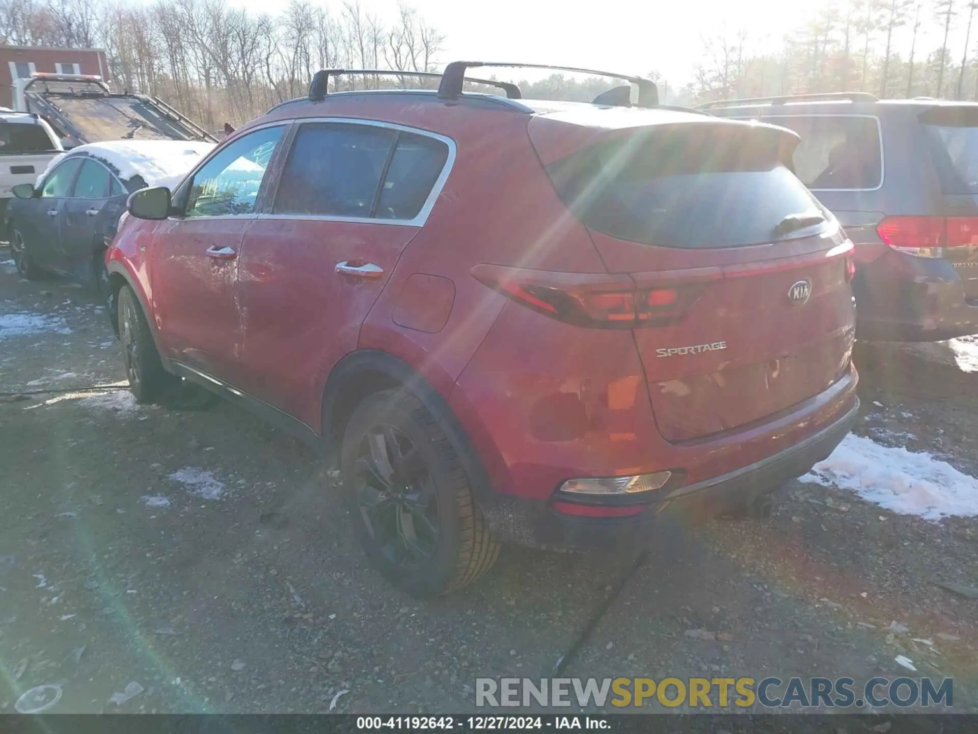 3 fotografías del automóvil dañado KNDP6CAC8L7830325 KIA SPORTAGE 2020