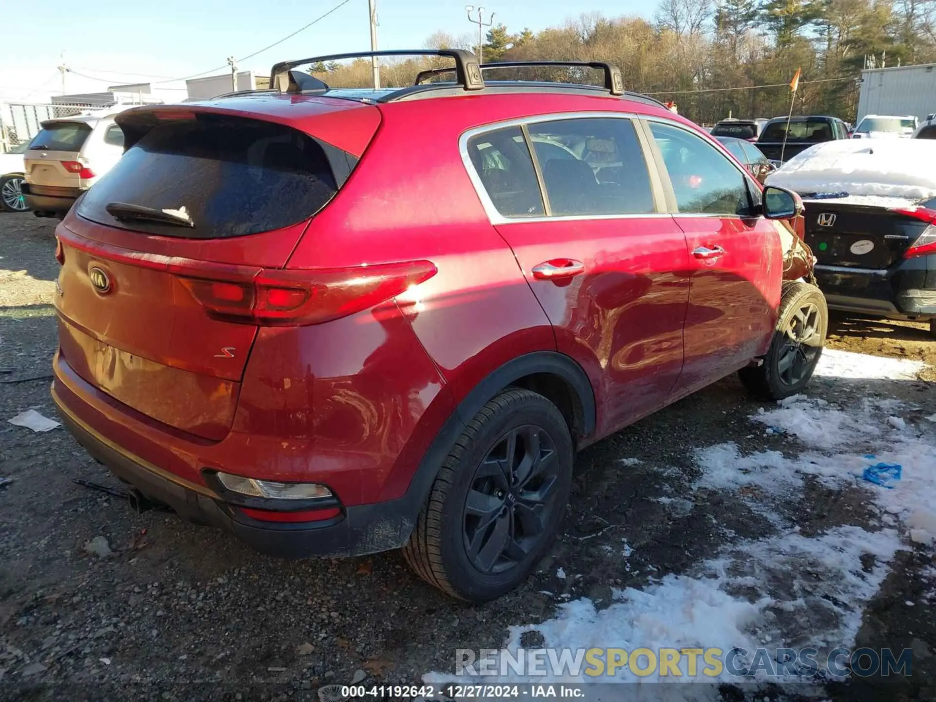 4 fotografías del automóvil dañado KNDP6CAC8L7830325 KIA SPORTAGE 2020