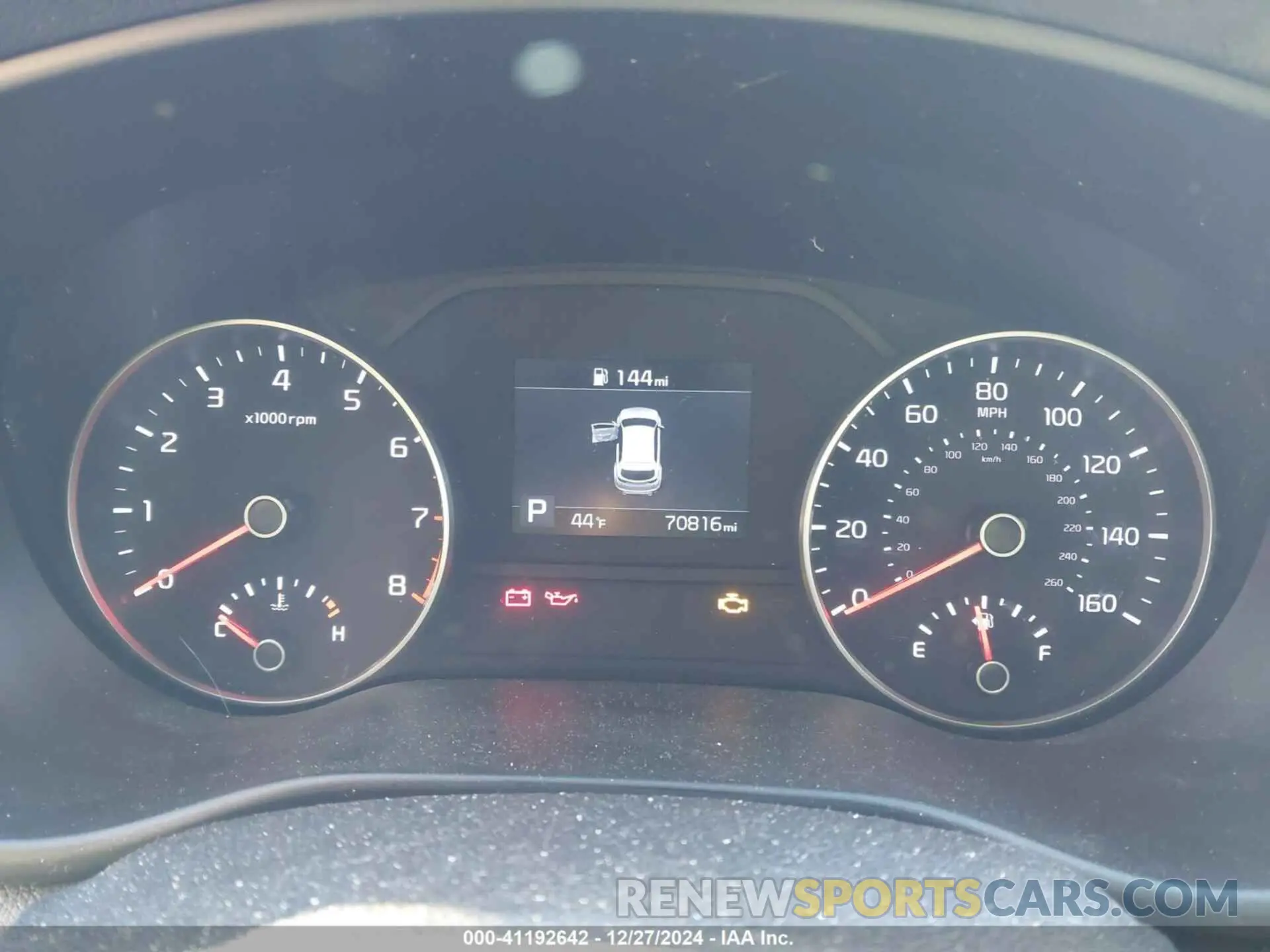 7 fotografías del automóvil dañado KNDP6CAC8L7830325 KIA SPORTAGE 2020