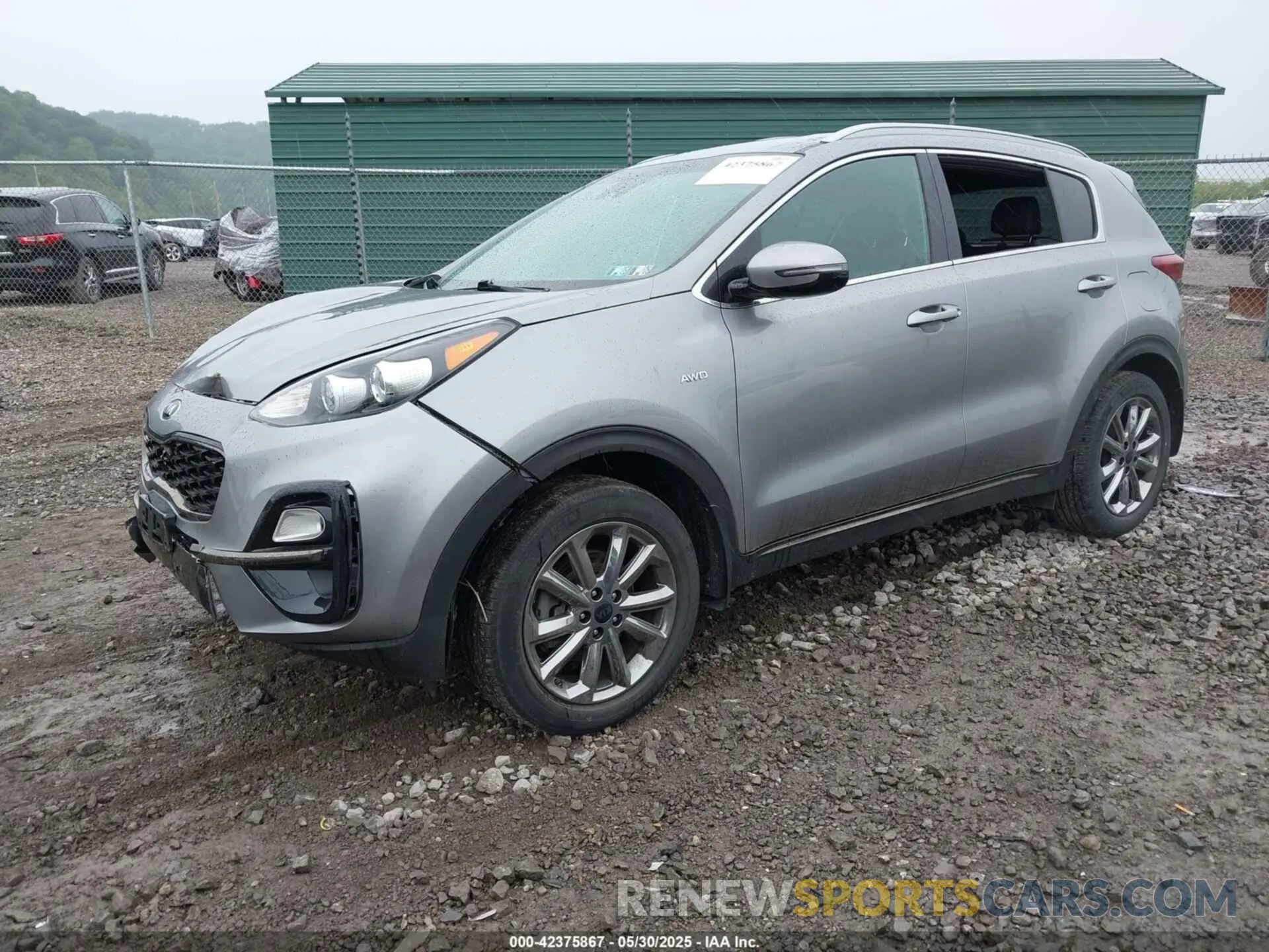 2 fotografías del automóvil dañado KNDP6CAC9L7647919 KIA SPORTAGE 2020