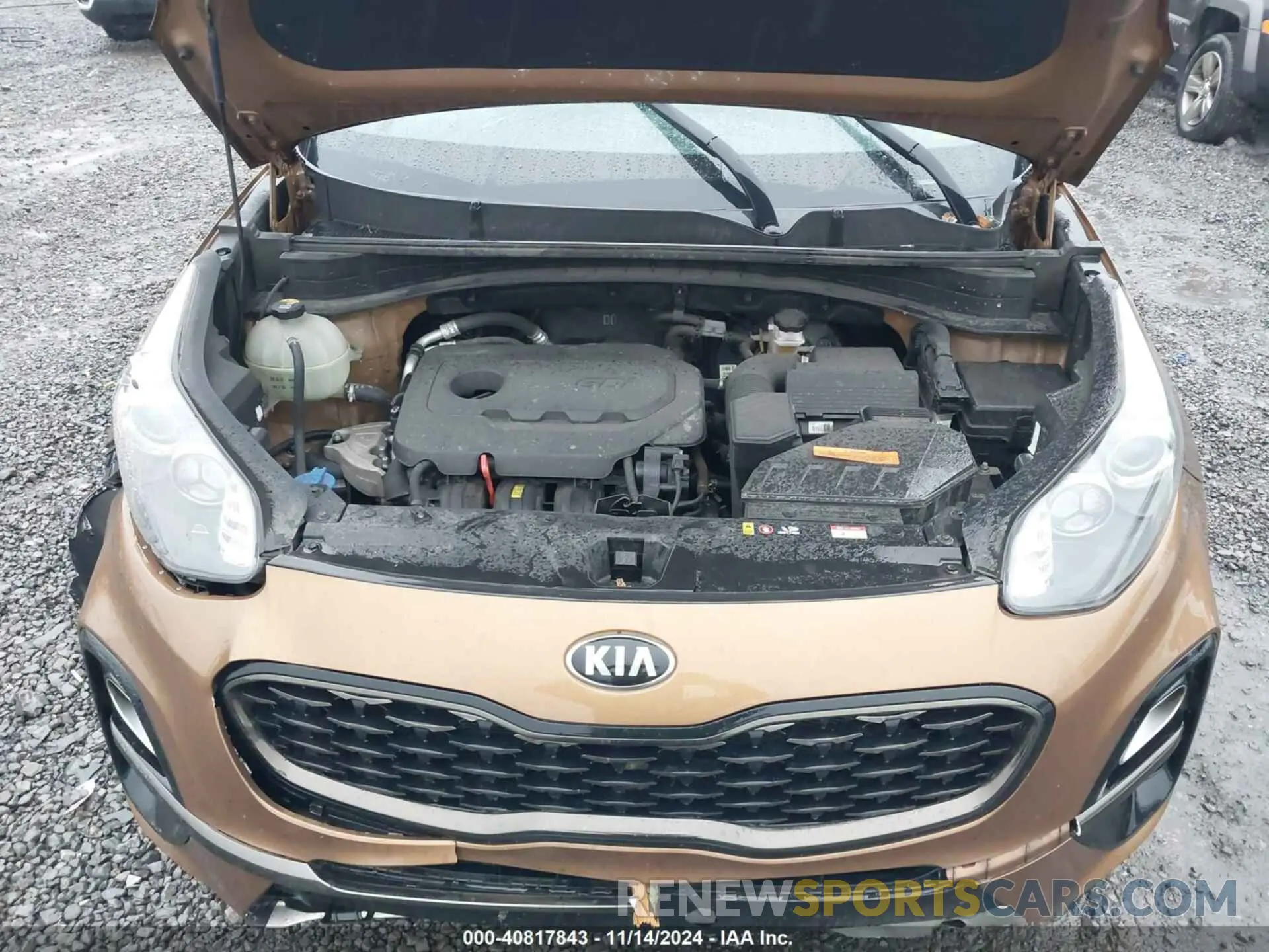 10 fotografías del automóvil dañado KNDP6CAC9L7681861 KIA SPORTAGE 2020