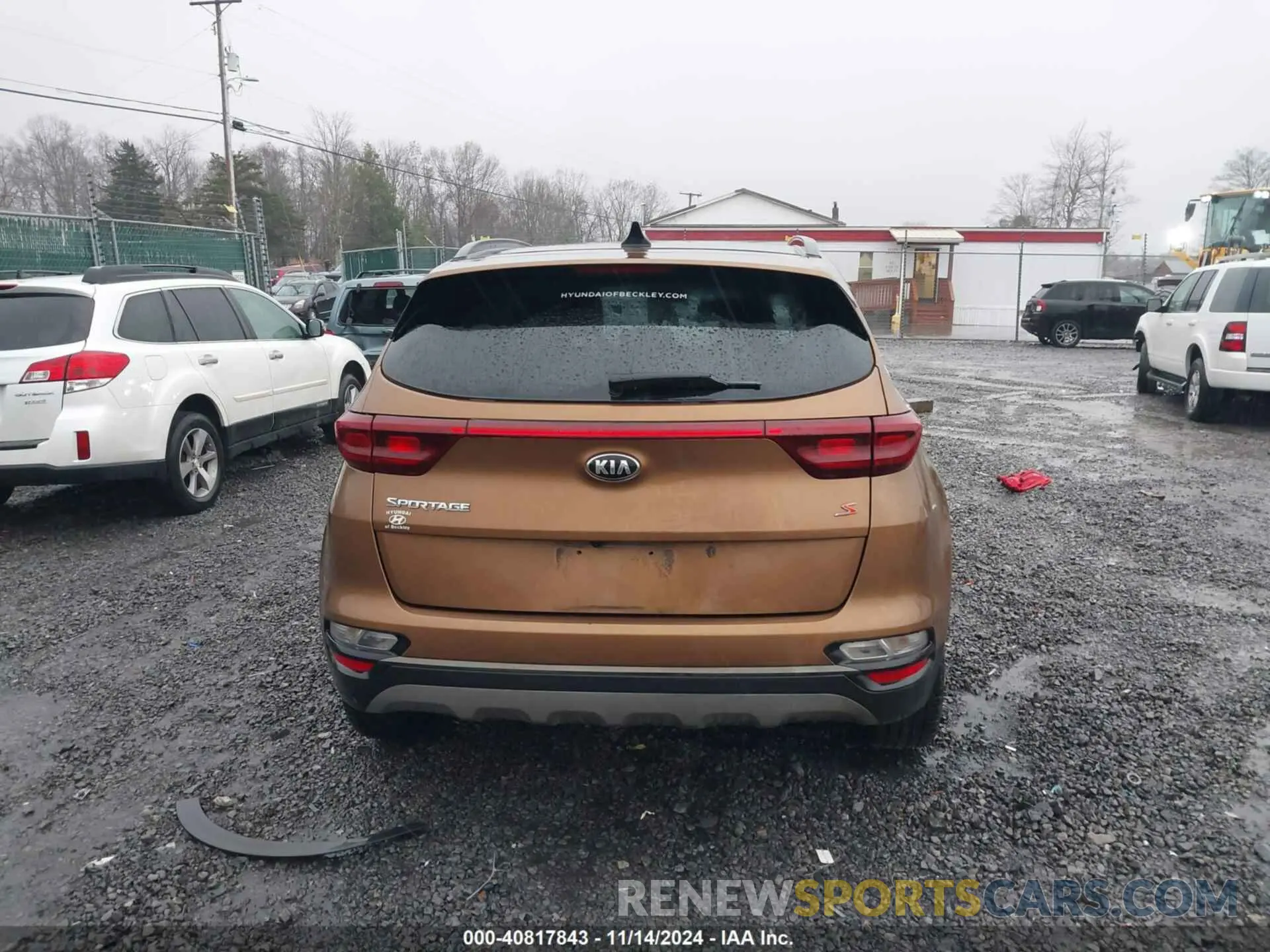 15 fotografías del automóvil dañado KNDP6CAC9L7681861 KIA SPORTAGE 2020