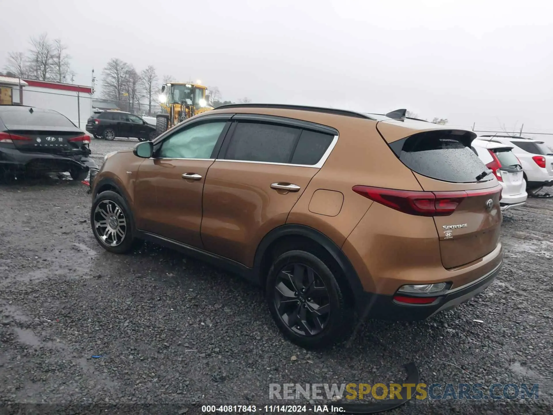 3 fotografías del automóvil dañado KNDP6CAC9L7681861 KIA SPORTAGE 2020