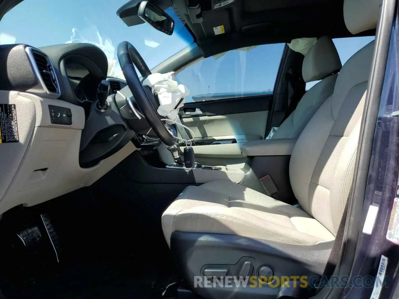 7 fotografías del automóvil dañado KNDP6CAC9L7714759 KIA SPORTAGE 2020