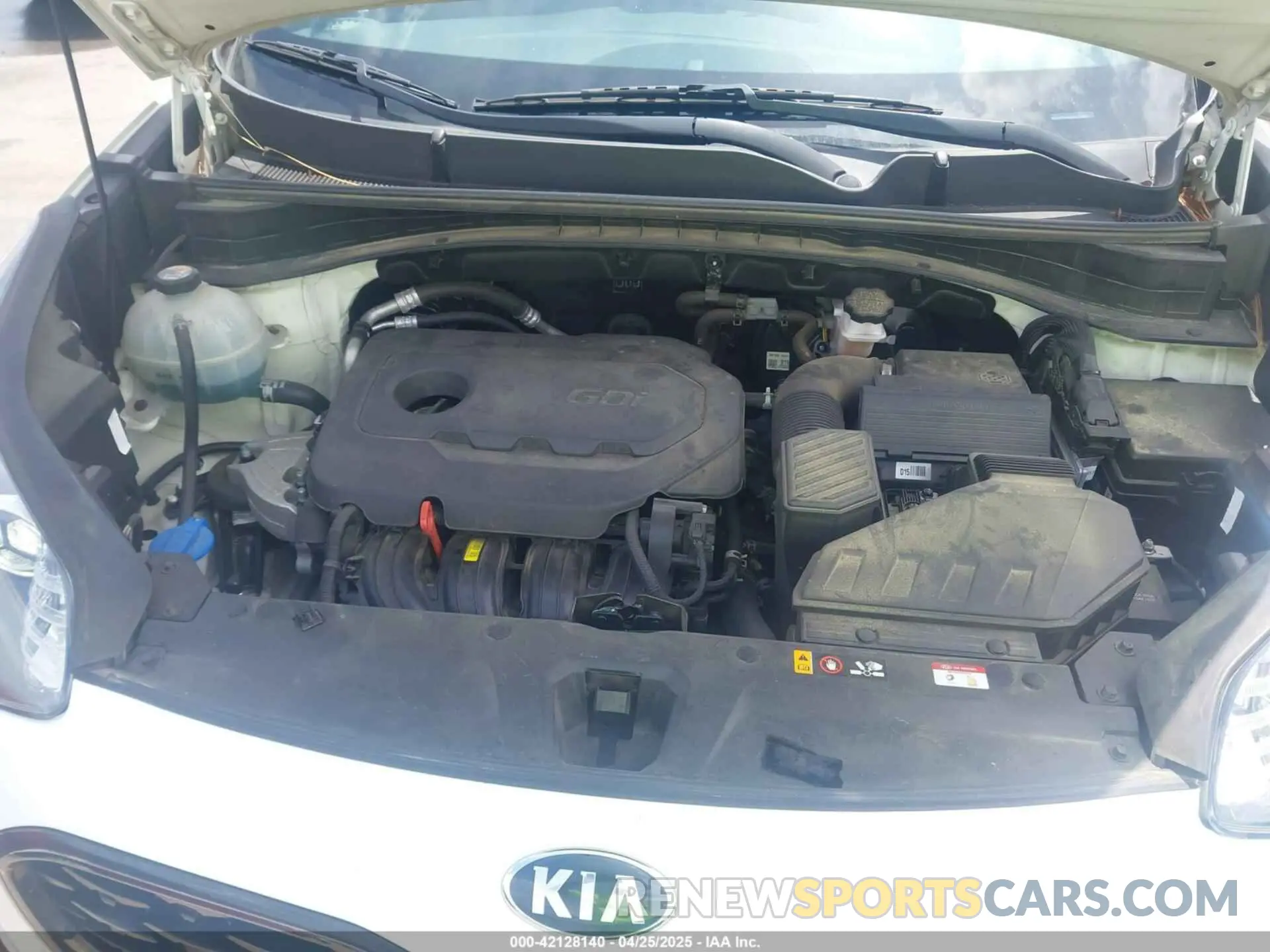 10 fotografías del automóvil dañado KNDP6CAC9L7725051 KIA SPORTAGE 2020