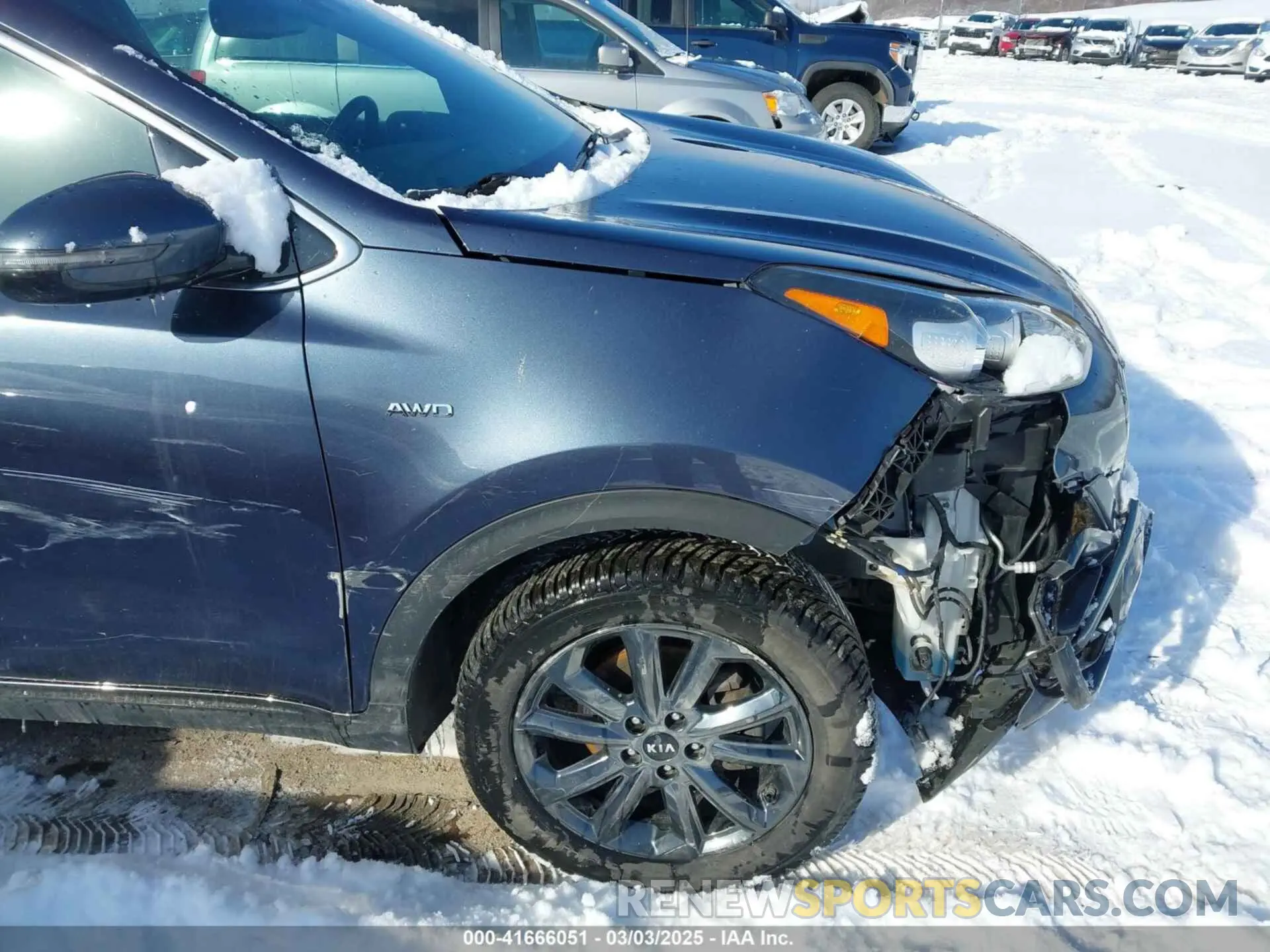 18 fotografías del automóvil dañado KNDP6CAC9L7746756 KIA SPORTAGE 2020