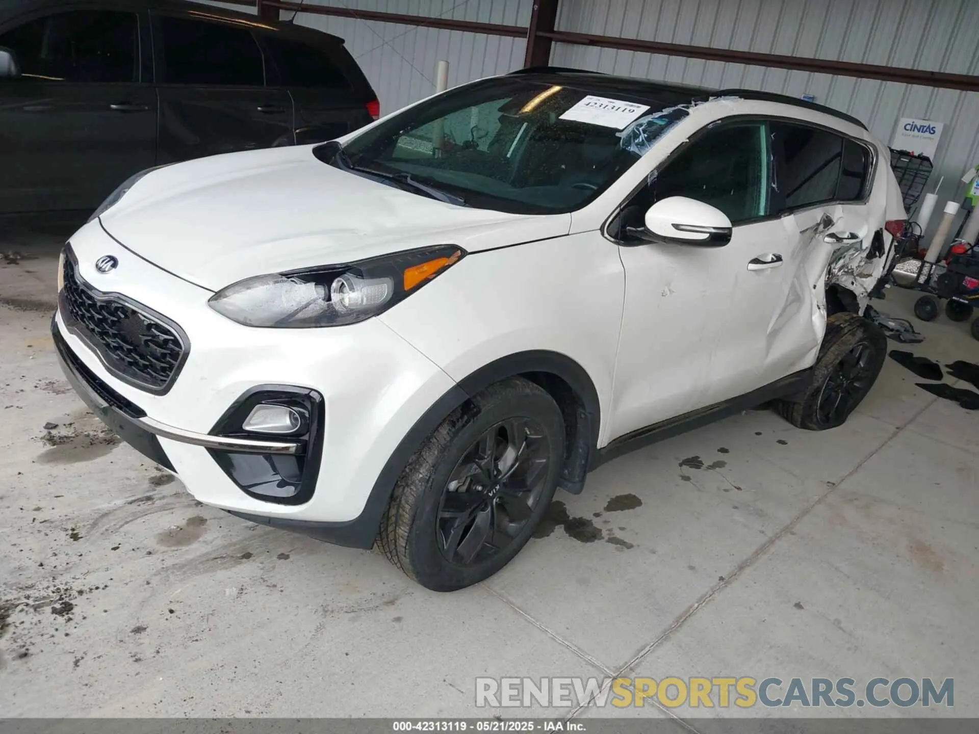 2 fotografías del automóvil dañado KNDP6CAC9L7767946 KIA SPORTAGE 2020