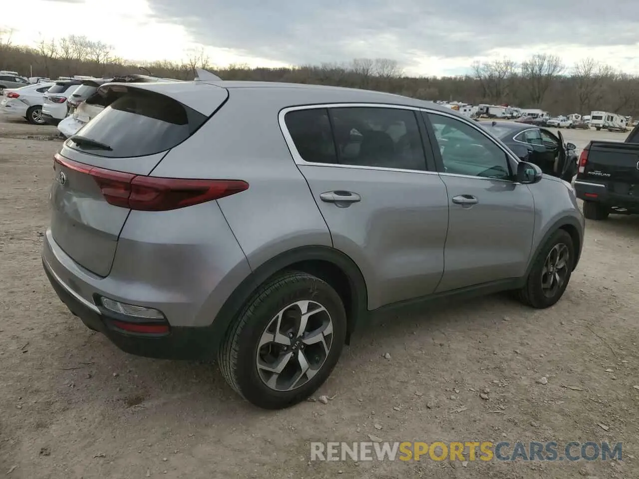 3 fotografías del automóvil dañado KNDPM3AC0L7702554 KIA SPORTAGE 2020