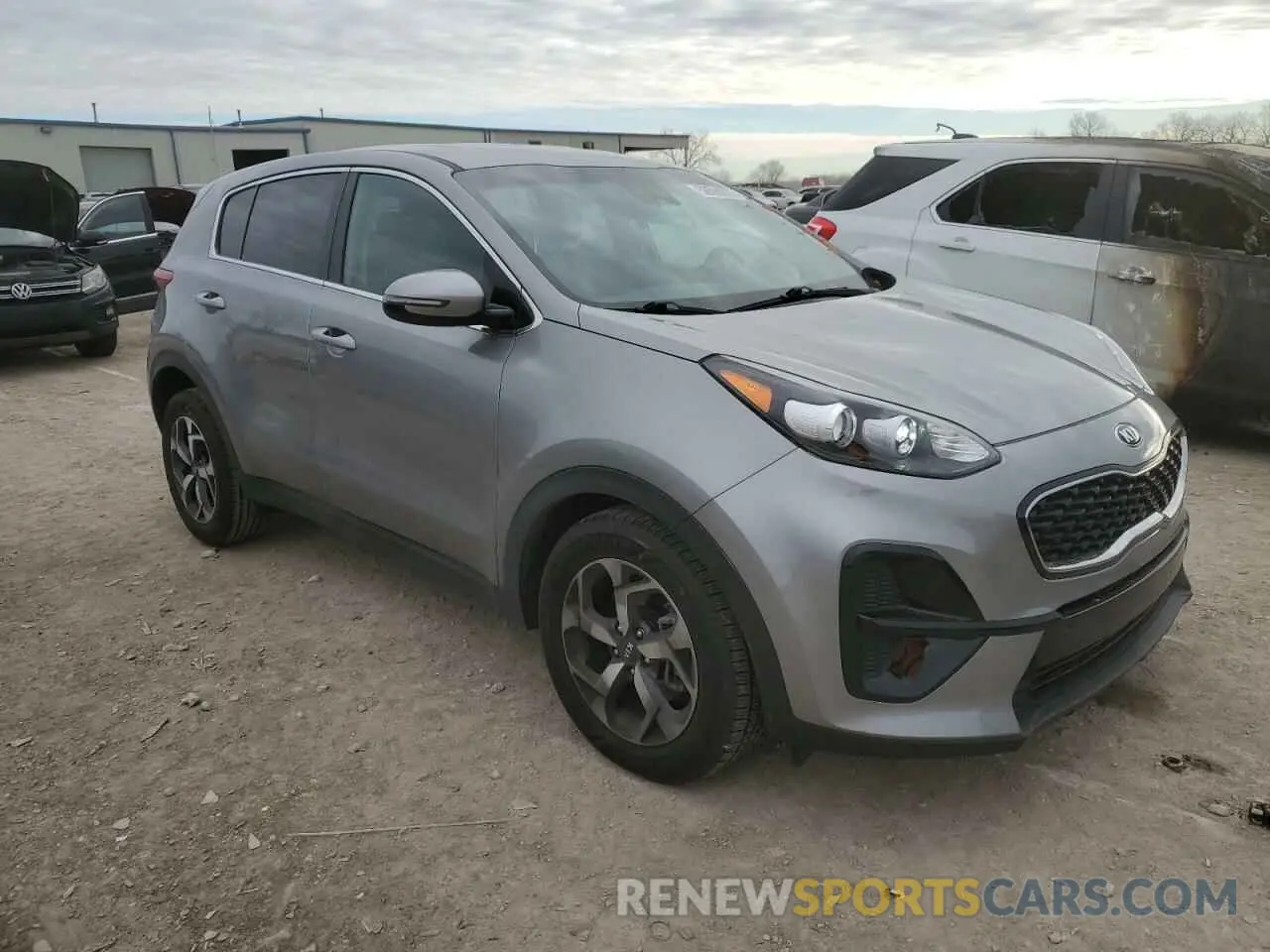 4 fotografías del automóvil dañado KNDPM3AC0L7702554 KIA SPORTAGE 2020