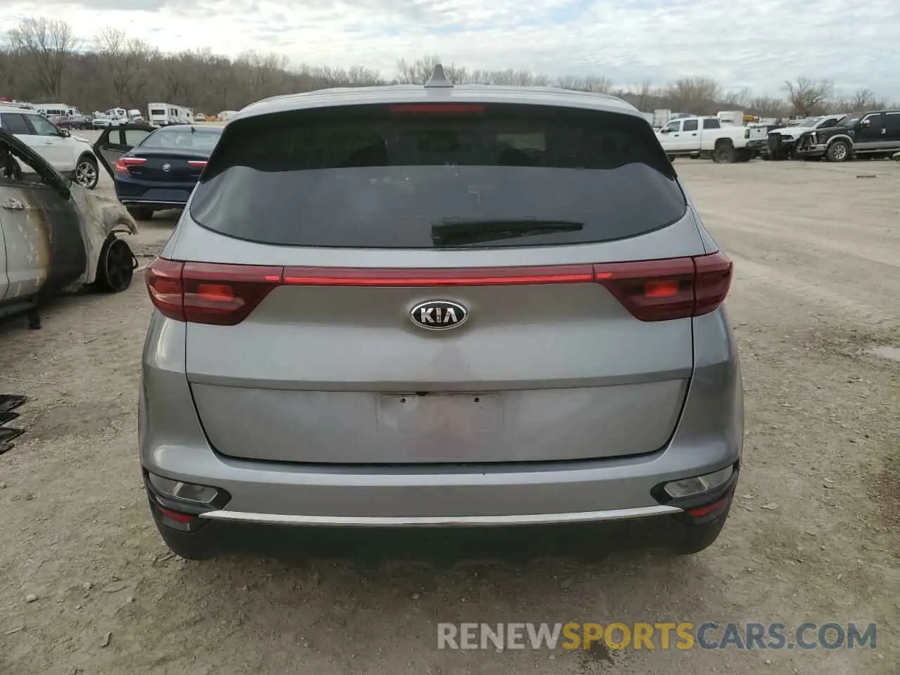 6 fotografías del automóvil dañado KNDPM3AC0L7702554 KIA SPORTAGE 2020