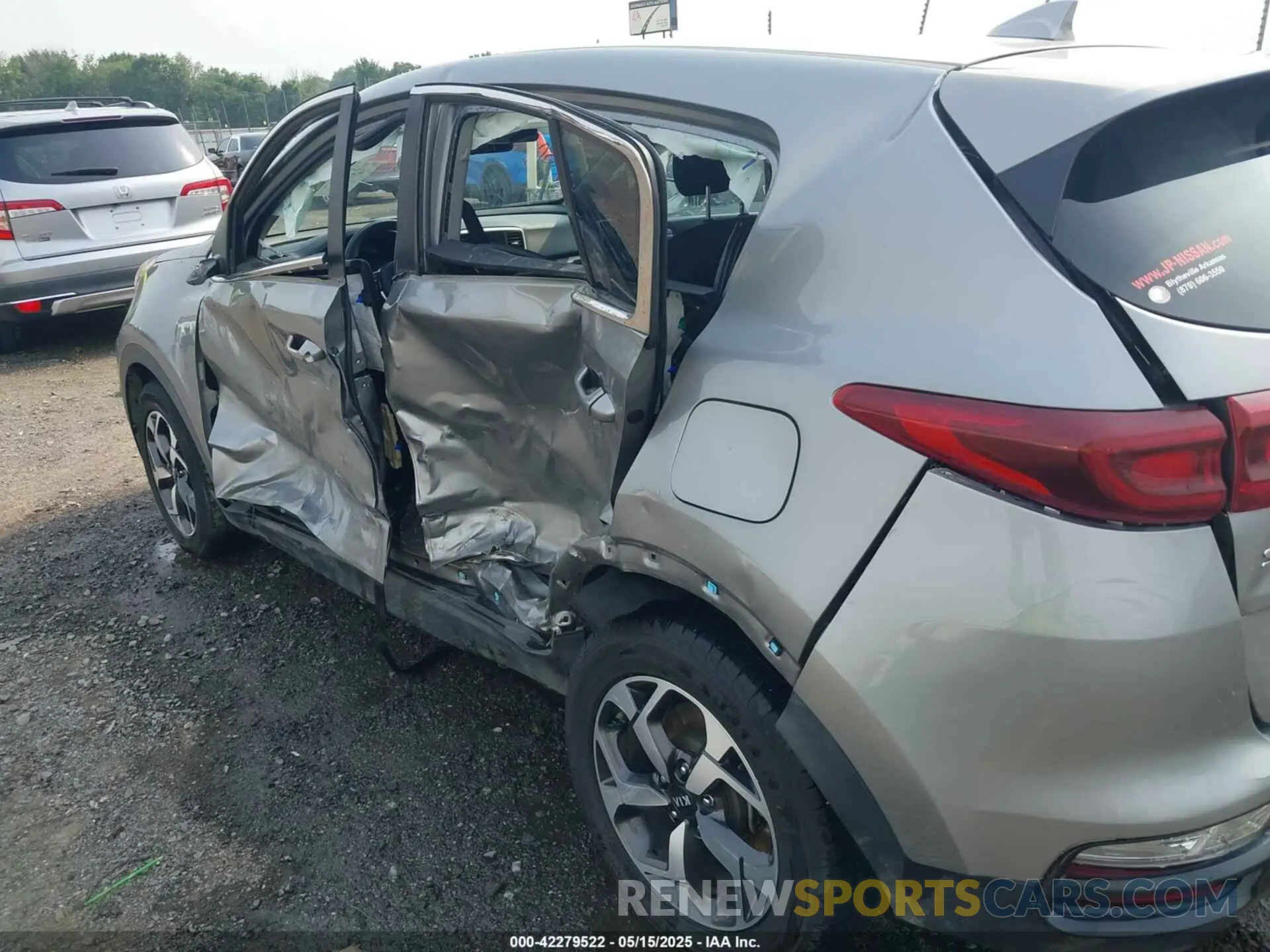 18 fotografías del automóvil dañado KNDPM3AC1L7675803 KIA SPORTAGE 2020