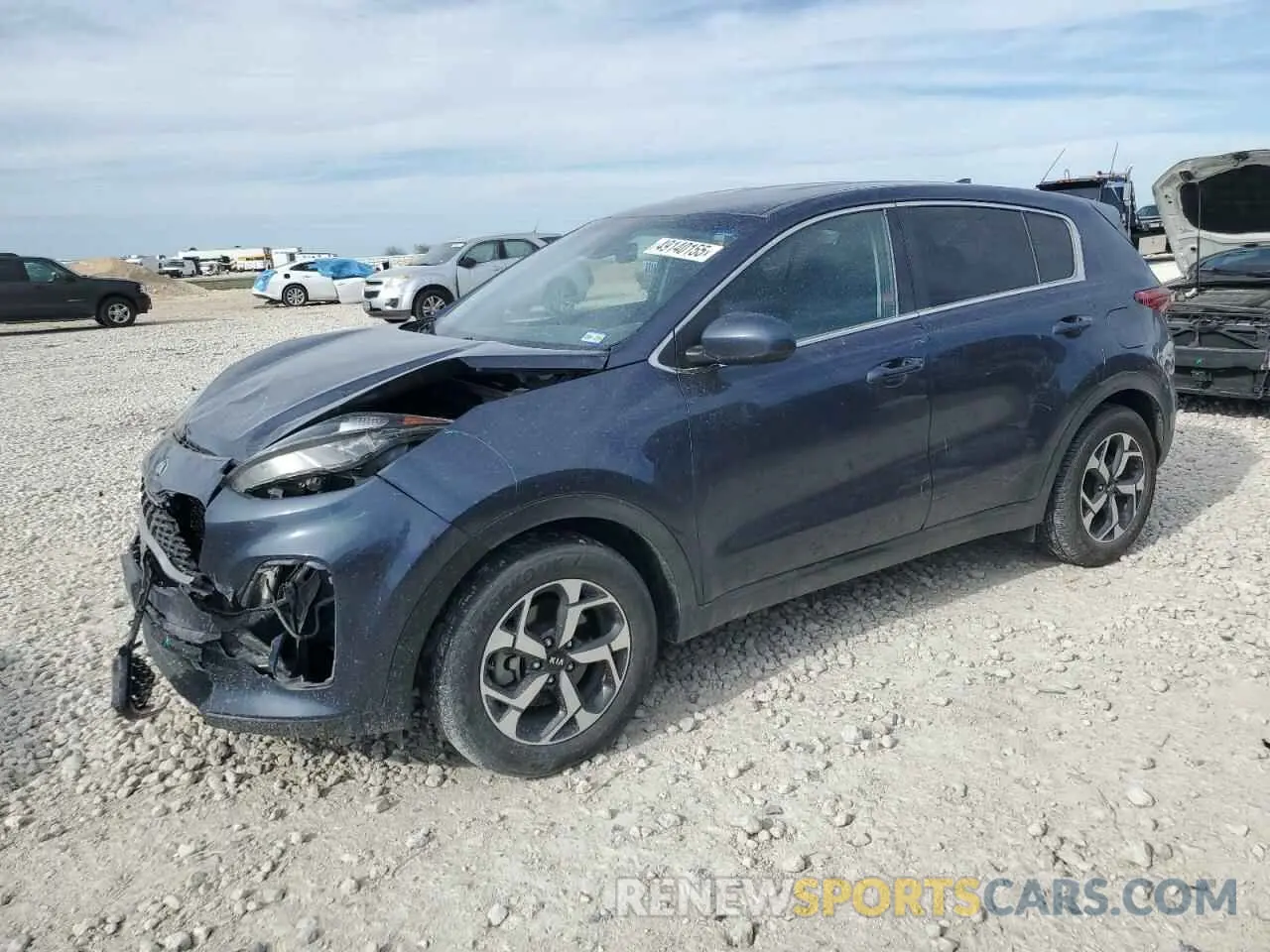 1 fotografías del automóvil dañado KNDPM3AC1L7710453 KIA SPORTAGE 2020