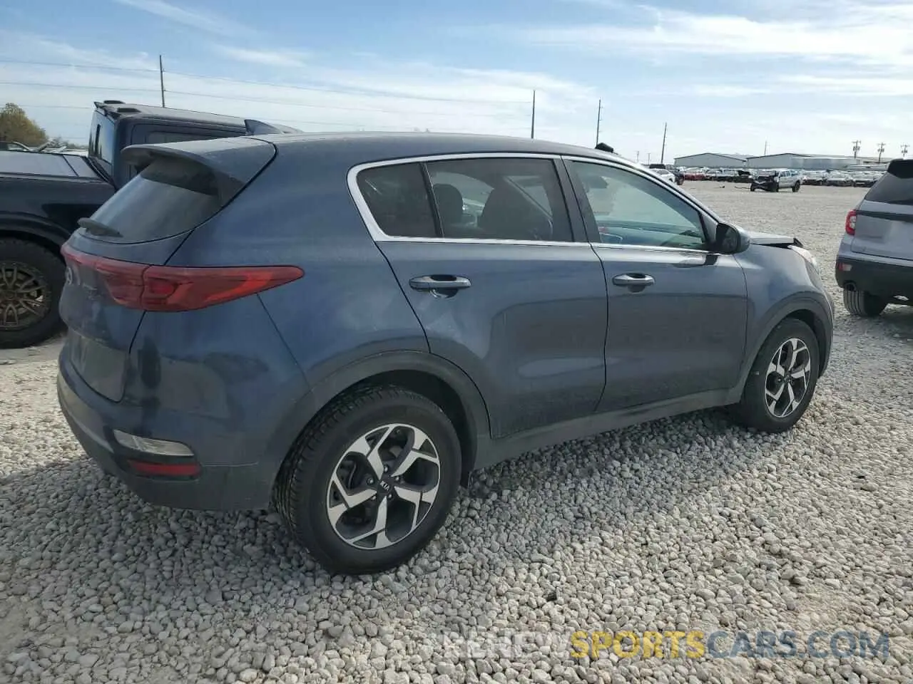 3 fotografías del automóvil dañado KNDPM3AC1L7710453 KIA SPORTAGE 2020