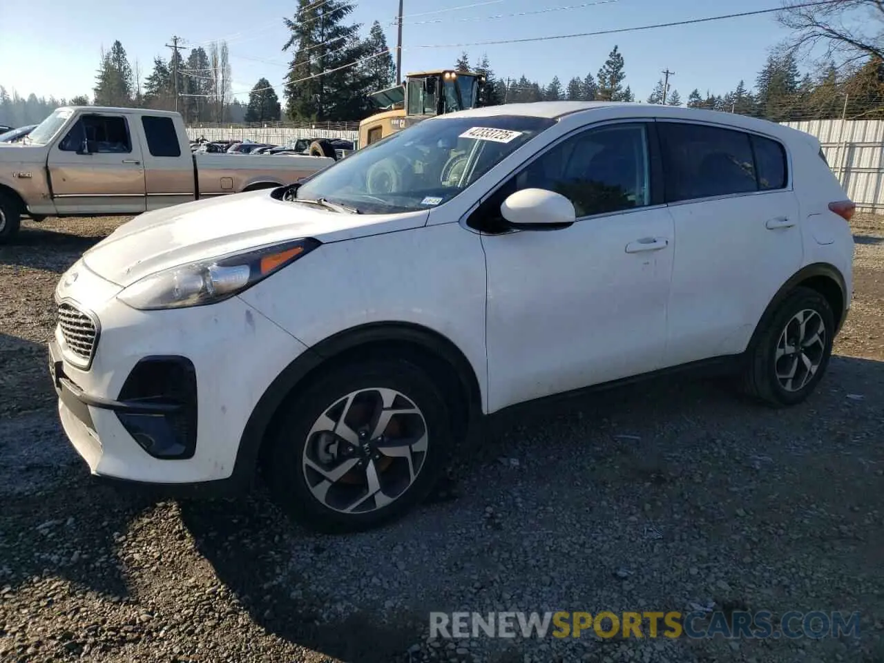 1 fotografías del automóvil dañado KNDPM3AC1L7713336 KIA SPORTAGE 2020