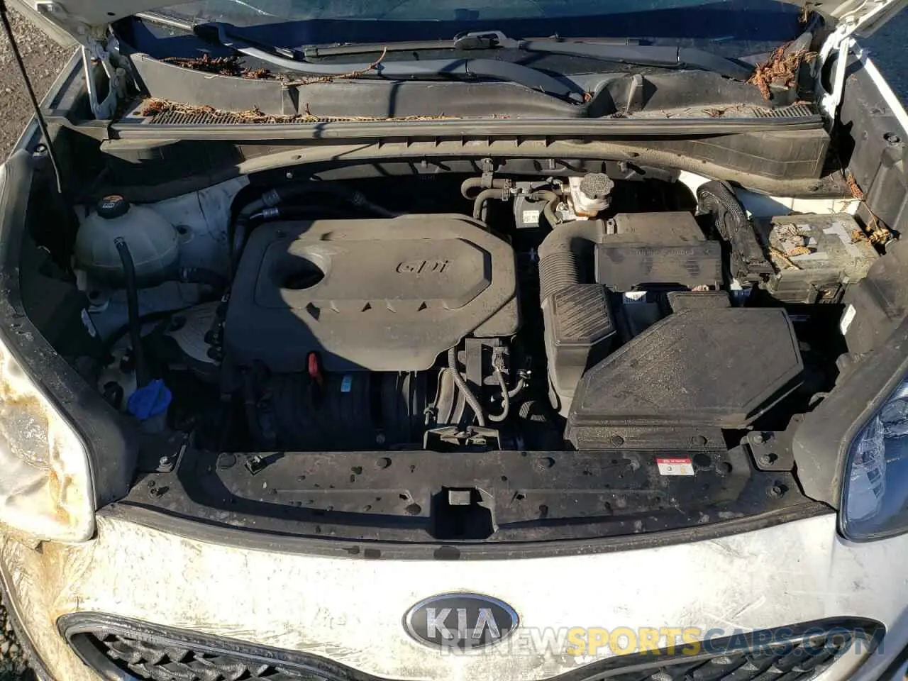 12 fotografías del automóvil dañado KNDPM3AC1L7713336 KIA SPORTAGE 2020