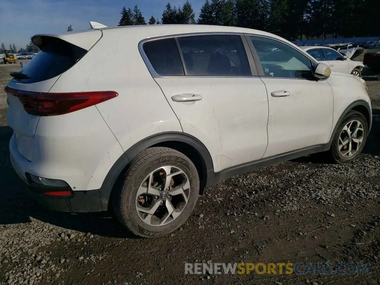 3 fotografías del automóvil dañado KNDPM3AC1L7713336 KIA SPORTAGE 2020