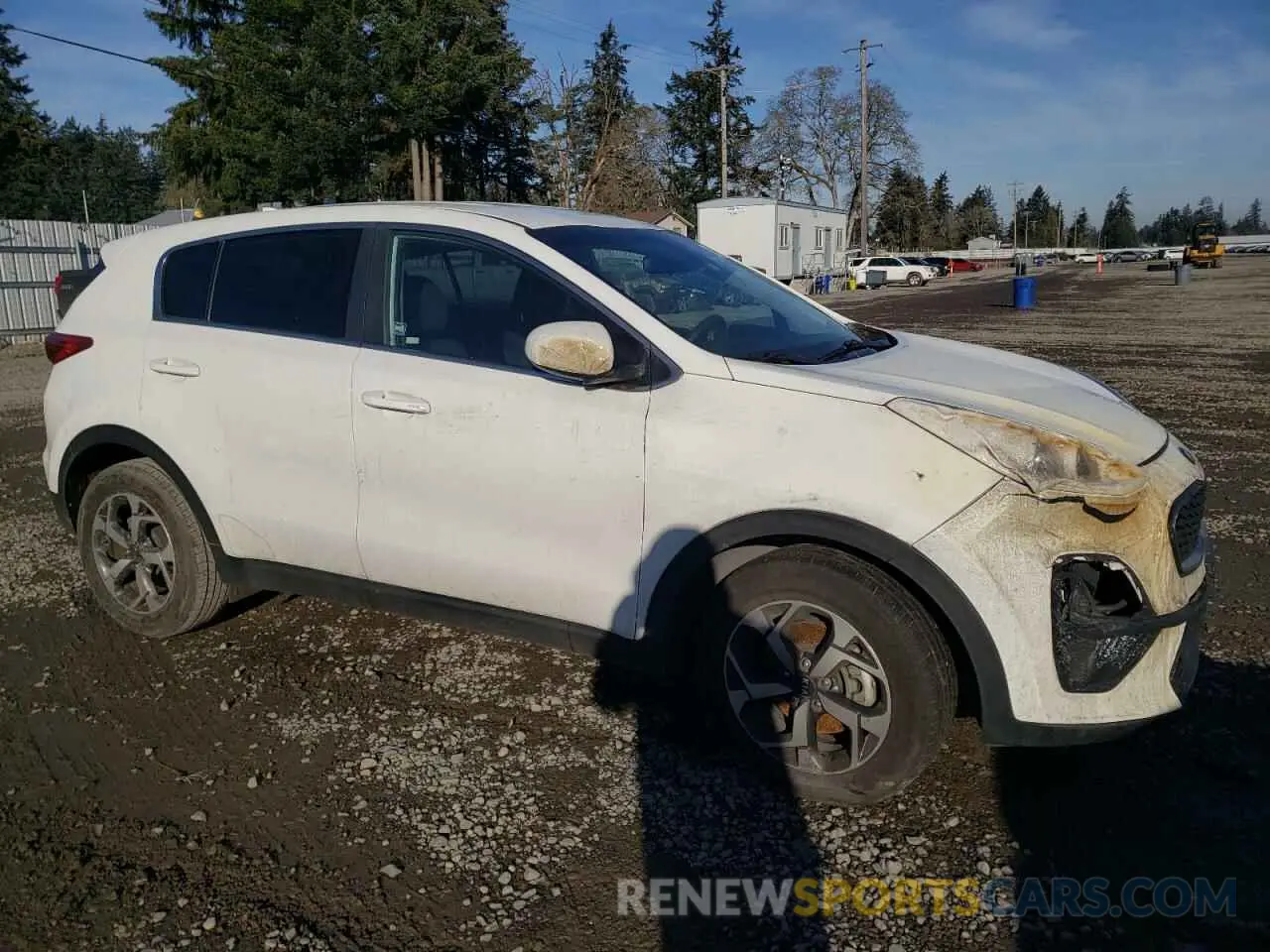4 fotografías del automóvil dañado KNDPM3AC1L7713336 KIA SPORTAGE 2020