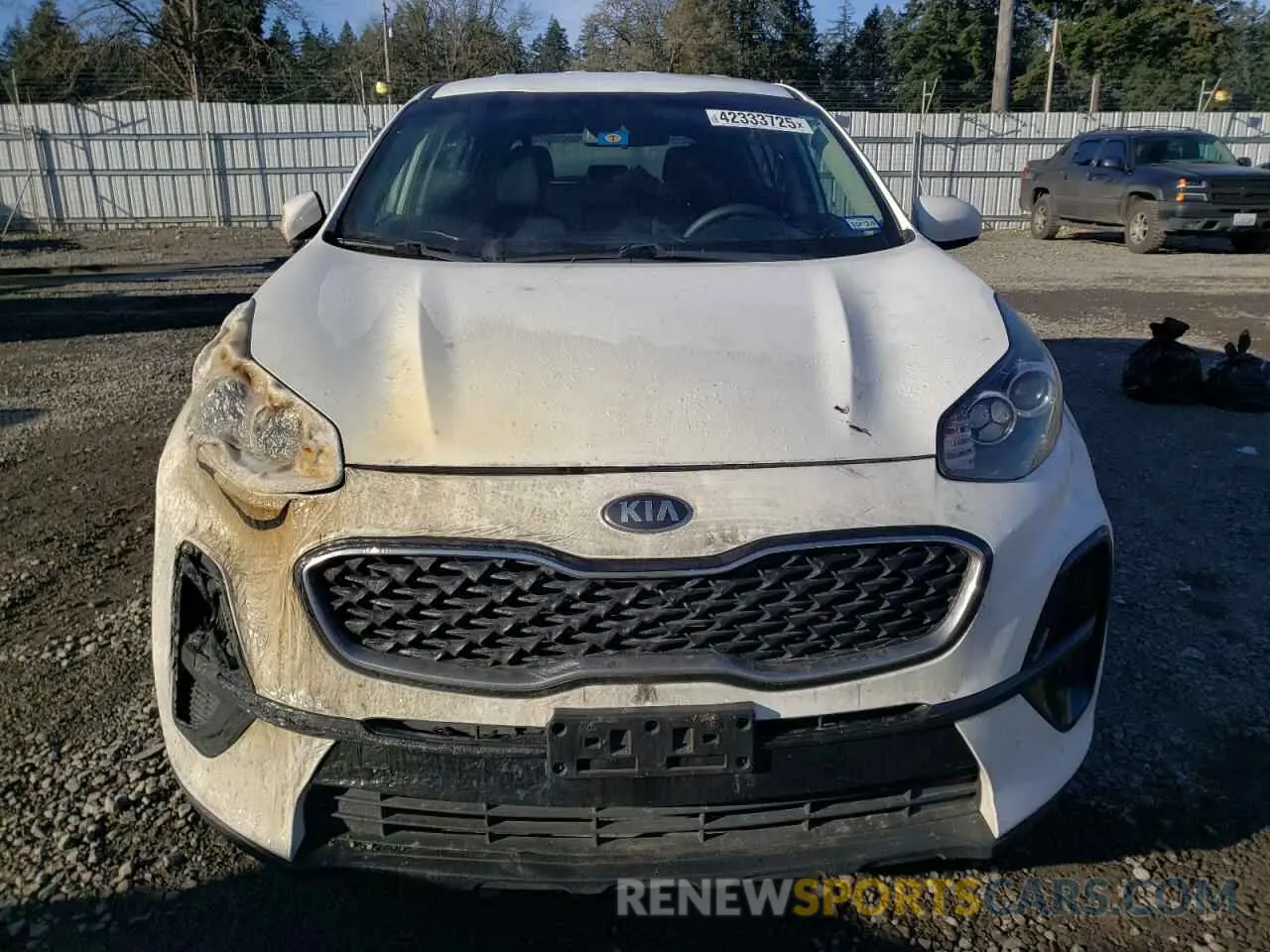 5 fotografías del automóvil dañado KNDPM3AC1L7713336 KIA SPORTAGE 2020