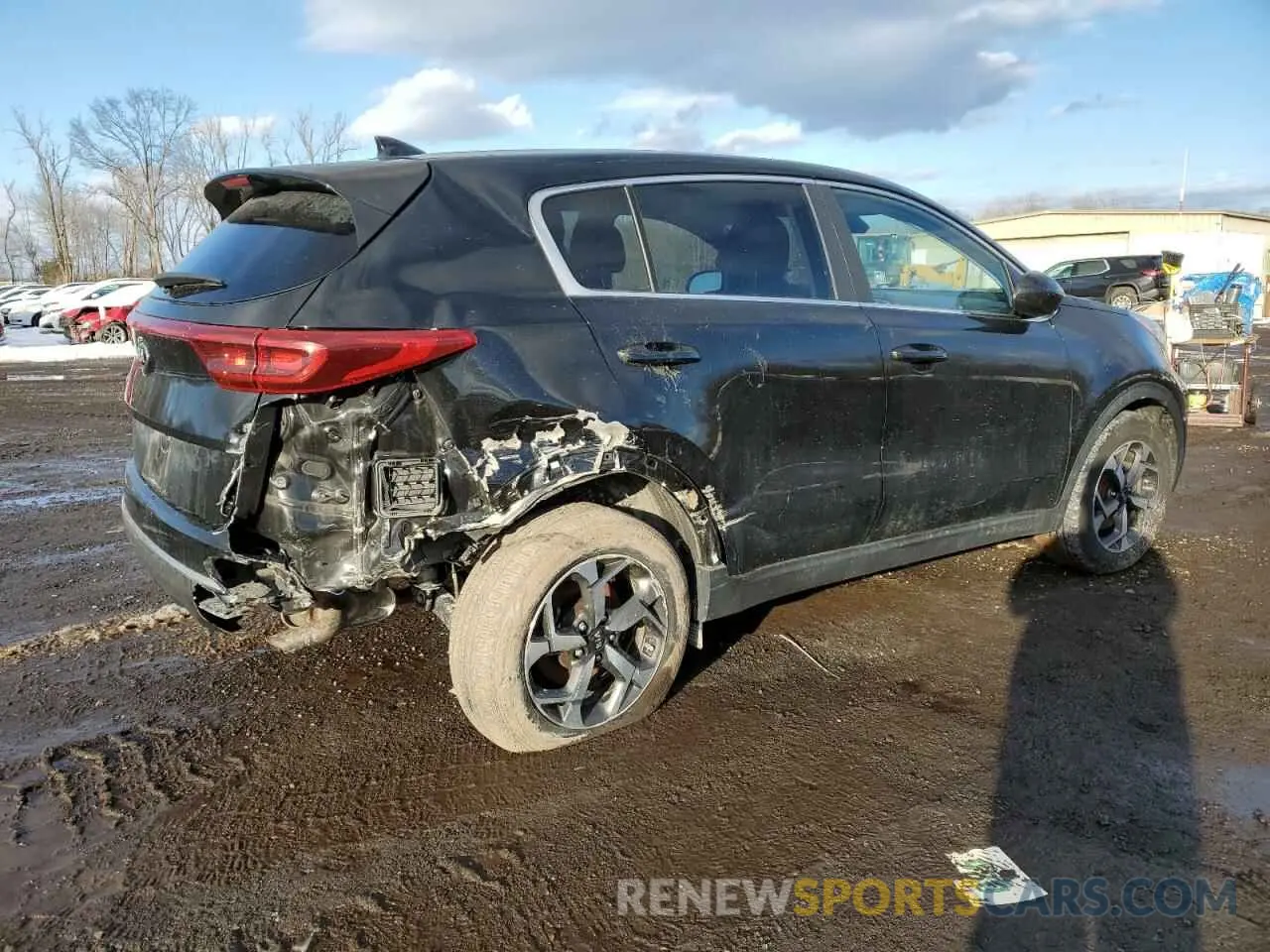3 fotografías del automóvil dañado KNDPM3AC1L7740925 KIA SPORTAGE 2020