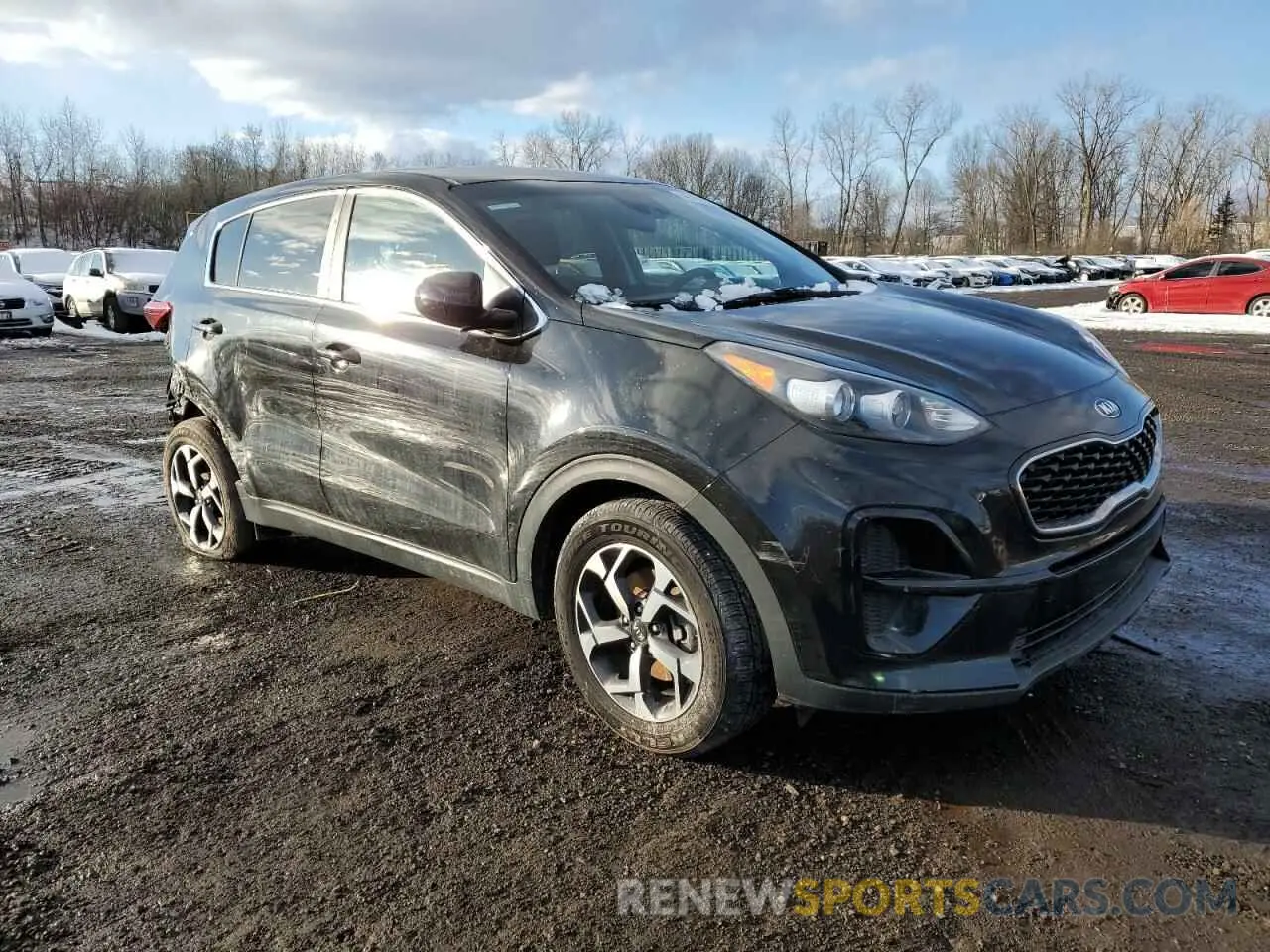 4 fotografías del automóvil dañado KNDPM3AC1L7740925 KIA SPORTAGE 2020
