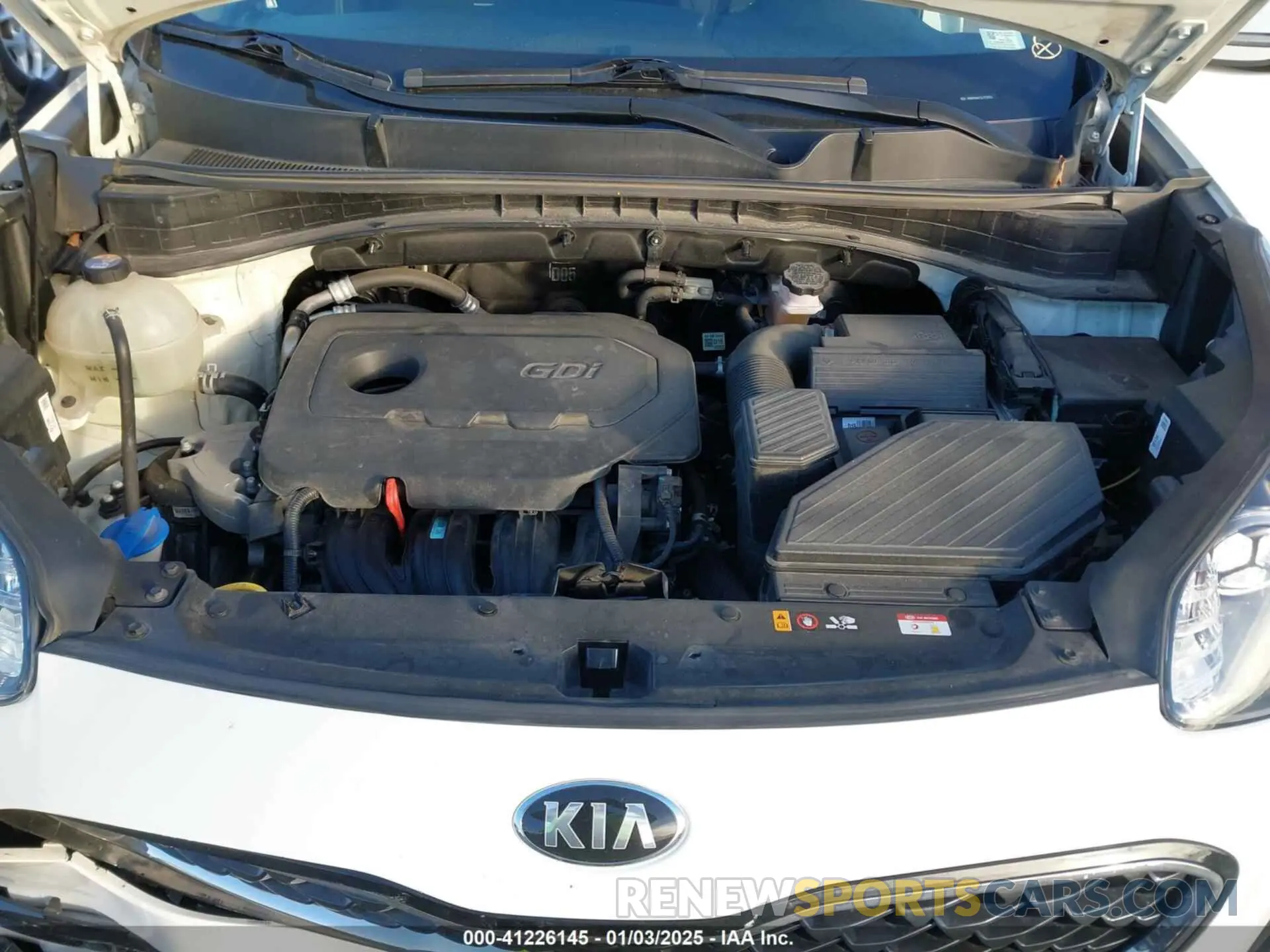 10 fotografías del automóvil dañado KNDPM3AC1L7779711 KIA SPORTAGE 2020