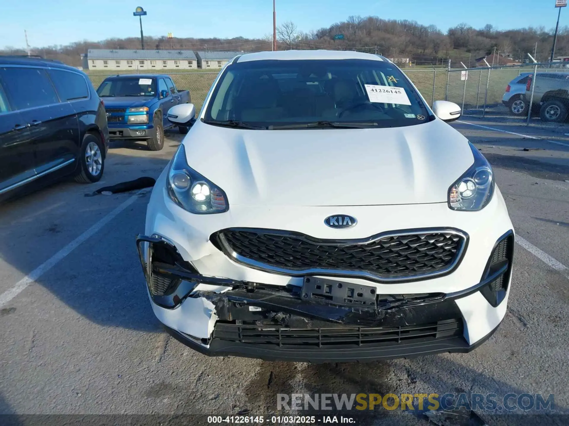 12 fotografías del automóvil dañado KNDPM3AC1L7779711 KIA SPORTAGE 2020