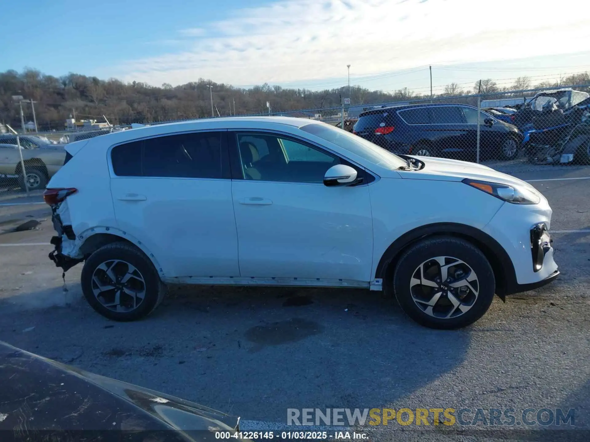 13 fotografías del automóvil dañado KNDPM3AC1L7779711 KIA SPORTAGE 2020