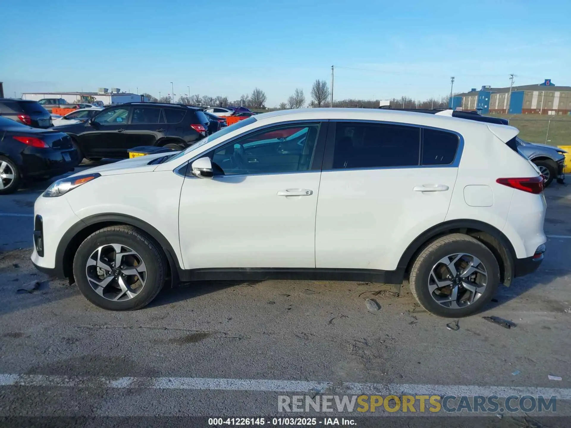 14 fotografías del automóvil dañado KNDPM3AC1L7779711 KIA SPORTAGE 2020