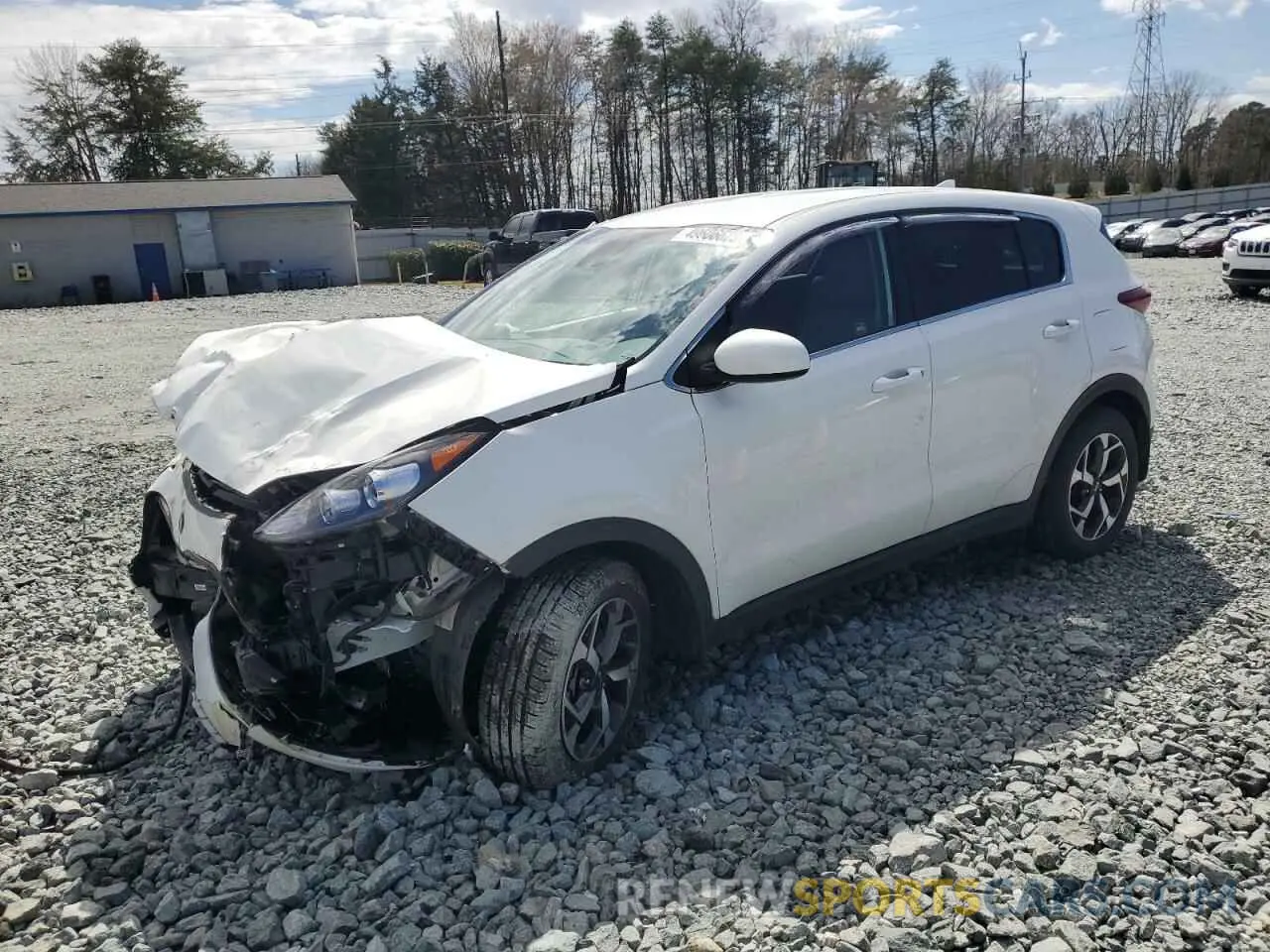 1 fotografías del automóvil dañado KNDPM3AC1L7780907 KIA SPORTAGE 2020