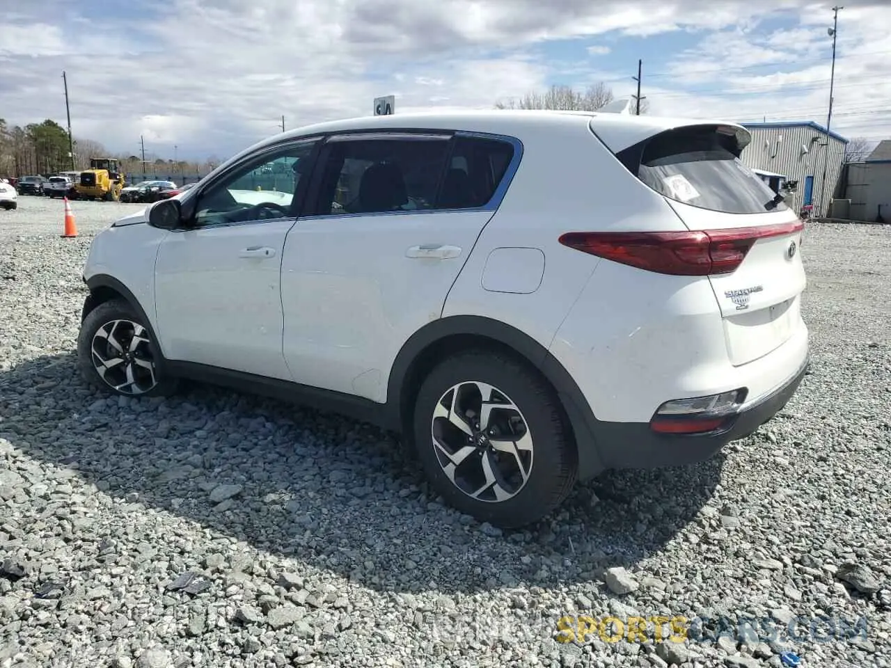 2 fotografías del automóvil dañado KNDPM3AC1L7780907 KIA SPORTAGE 2020