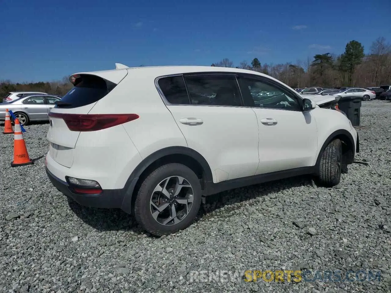 3 fotografías del automóvil dañado KNDPM3AC1L7780907 KIA SPORTAGE 2020