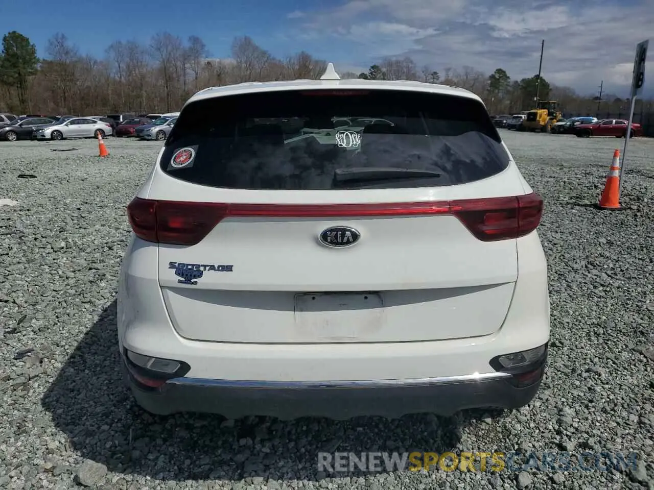 6 fotografías del automóvil dañado KNDPM3AC1L7780907 KIA SPORTAGE 2020